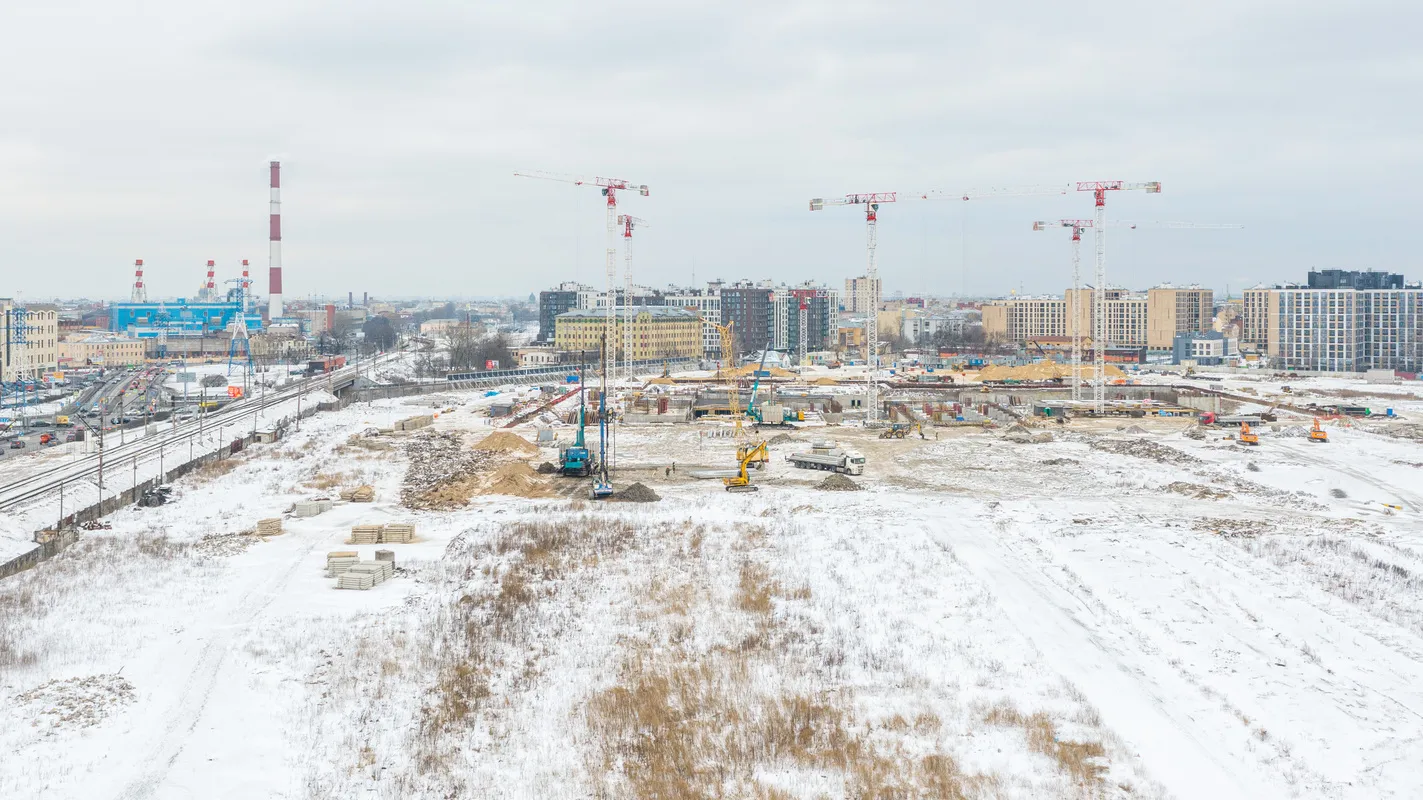 ЖК Витебский парк ход строительства