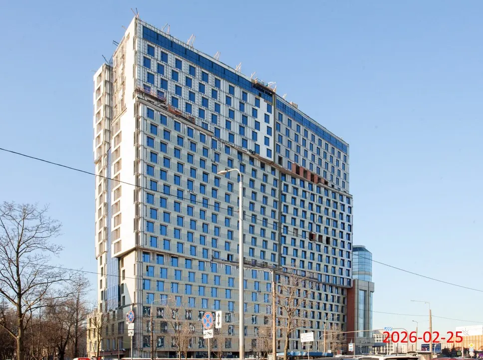 ЖК YES Leader ход строительства