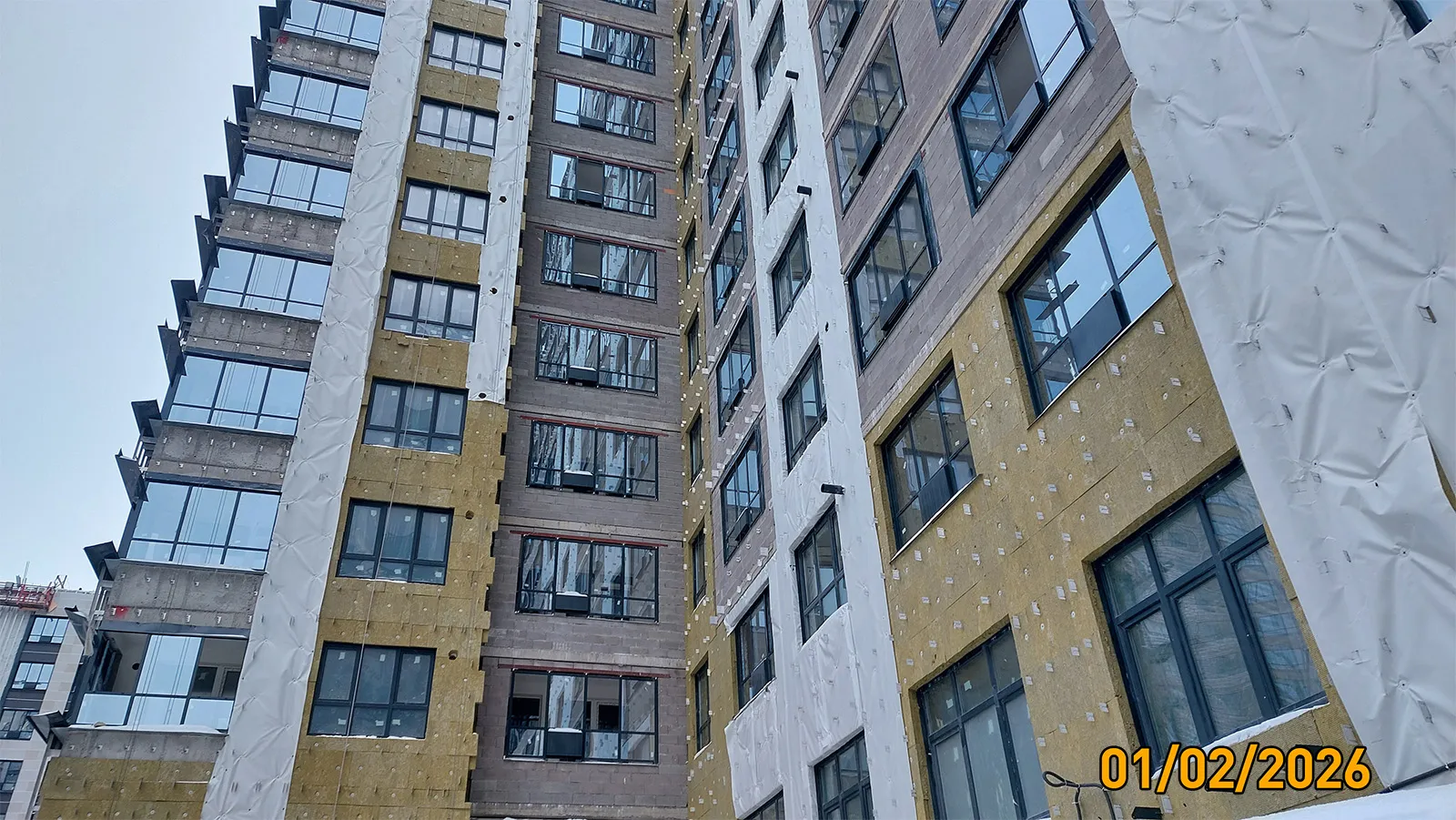 ЖК Квартал бизнес-класса Б15 ход строительства
