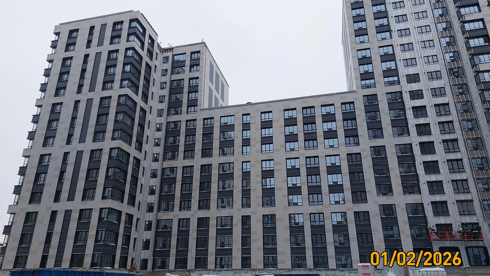ЖК Квартал бизнес-класса Б15 ход строительства
