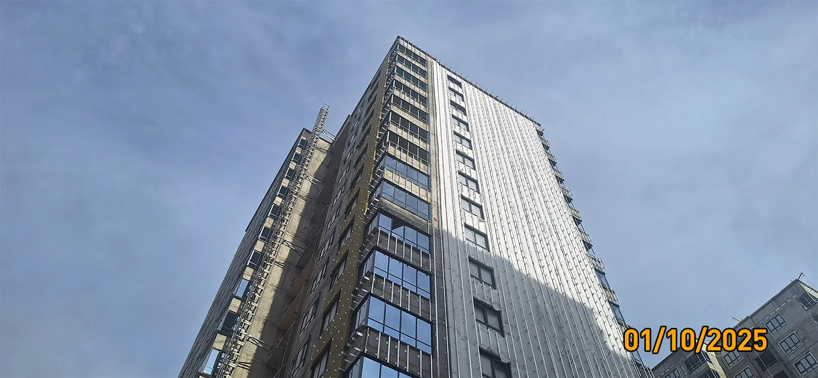 ЖК Квартал бизнес-класса Б15 ход строительства