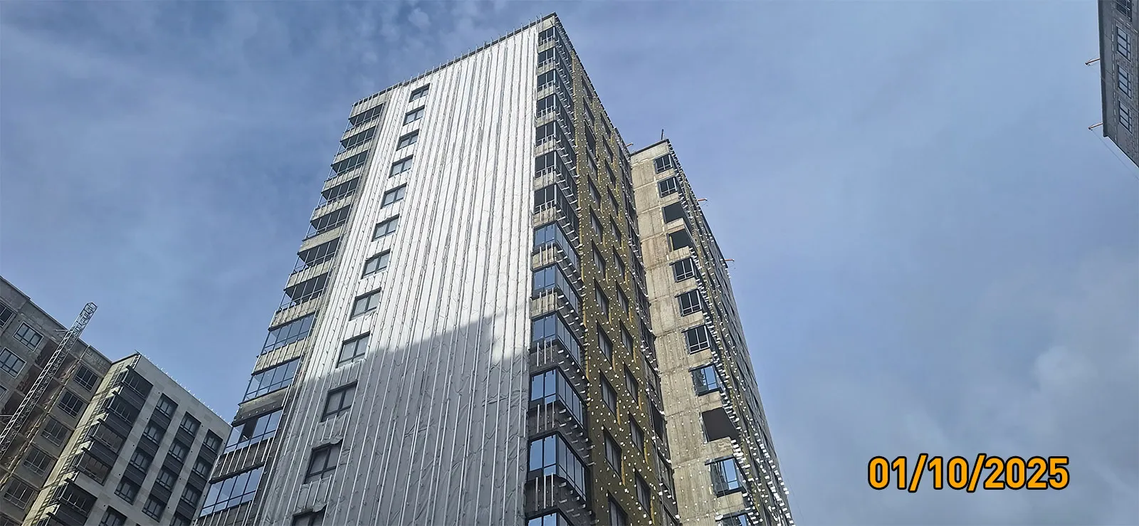 ЖК Квартал бизнес-класса Б15 ход строительства