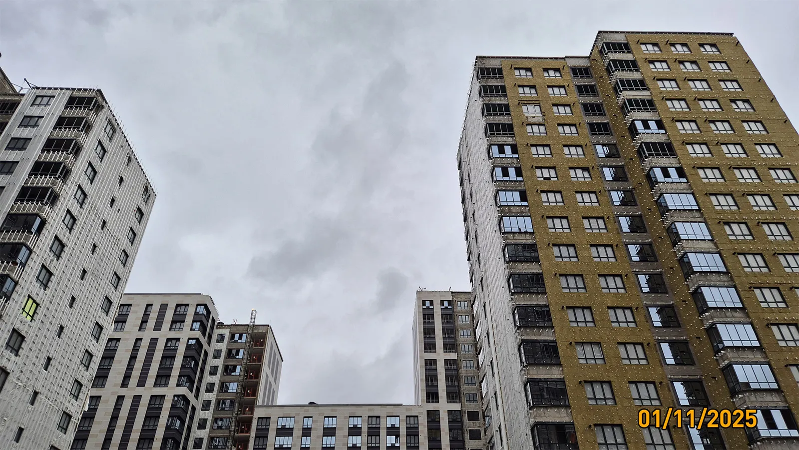 ЖК Квартал бизнес-класса Б15 ход строительства
