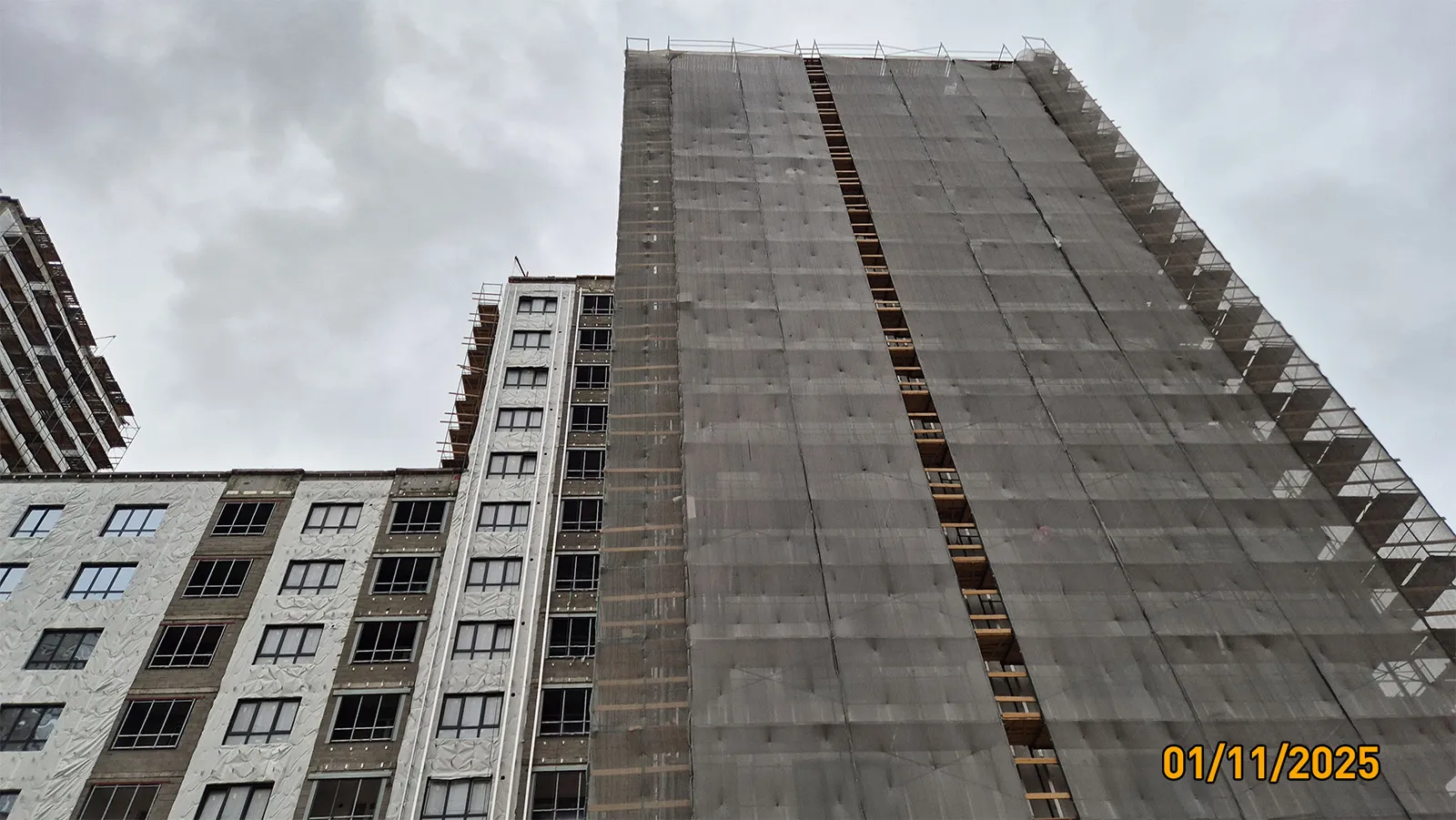 ЖК Квартал бизнес-класса Б15 ход строительства