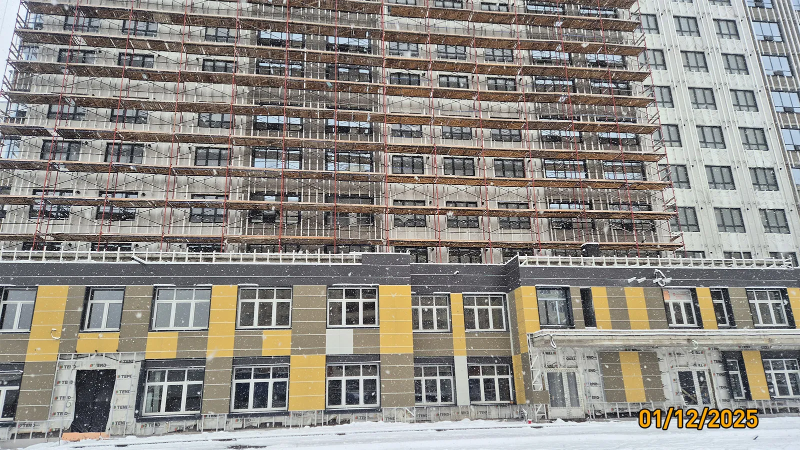 ЖК Квартал бизнес-класса Б15 ход строительства