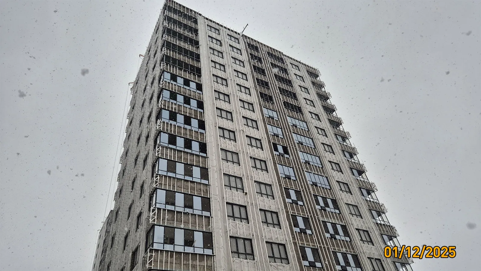 ЖК Квартал бизнес-класса Б15 ход строительства