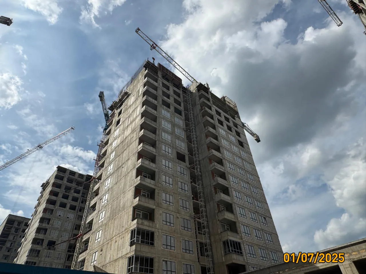 ЖК Квартал бизнес-класса Б15 ход строительства