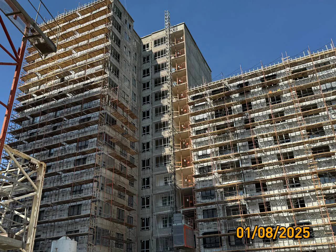 ЖК Квартал бизнес-класса Б15 ход строительства
