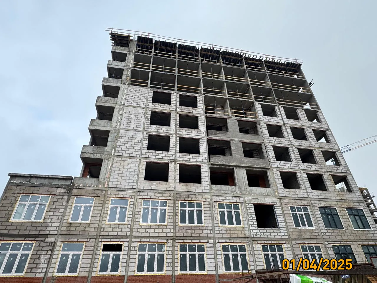 ЖК Квартал бизнес-класса Б15 ход строительства
