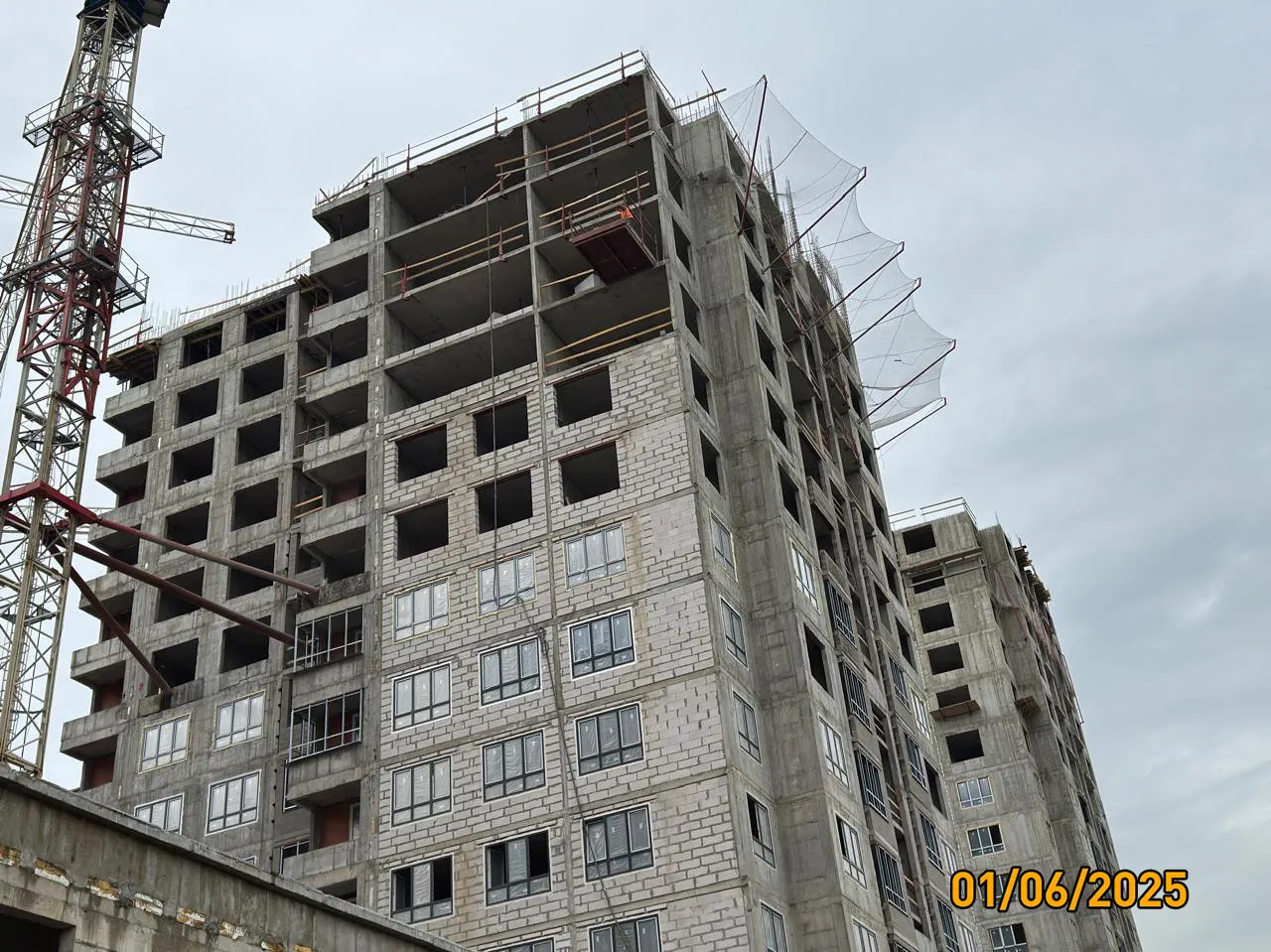 ЖК Квартал бизнес-класса Б15 ход строительства