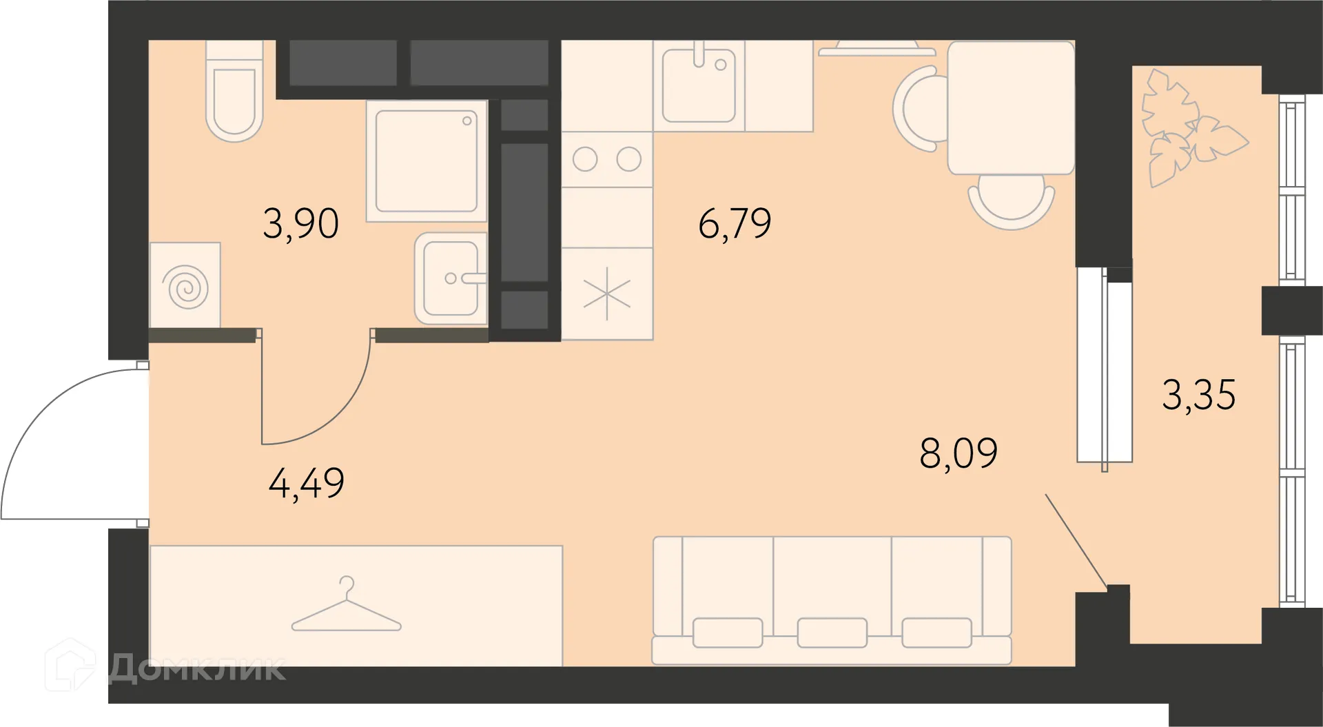 Фото квартиры в ЖК Первый Академ
