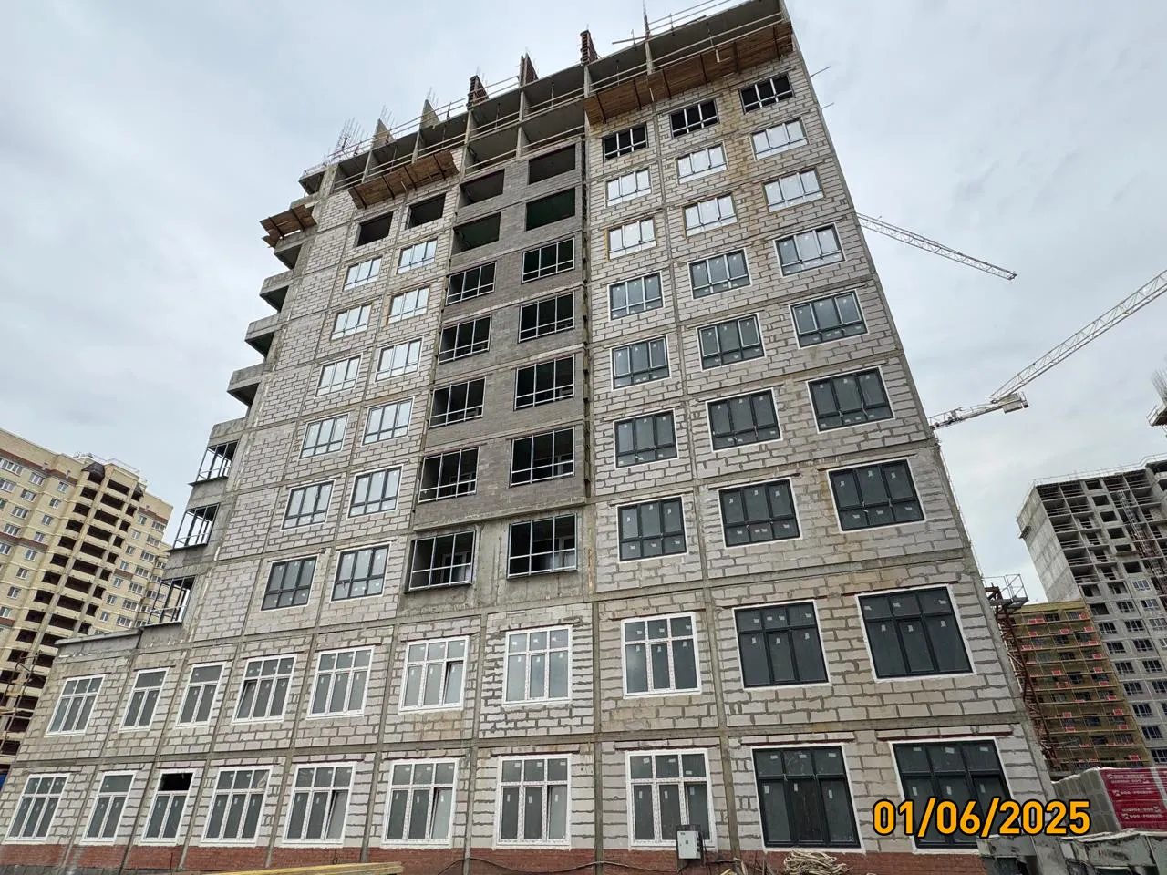 ЖК Квартал бизнес-класса Б15 ход строительства