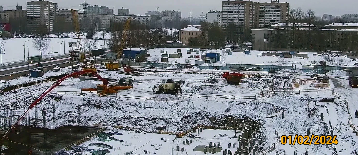 ЖК Квартал бизнес-класса Б15 ход строительства