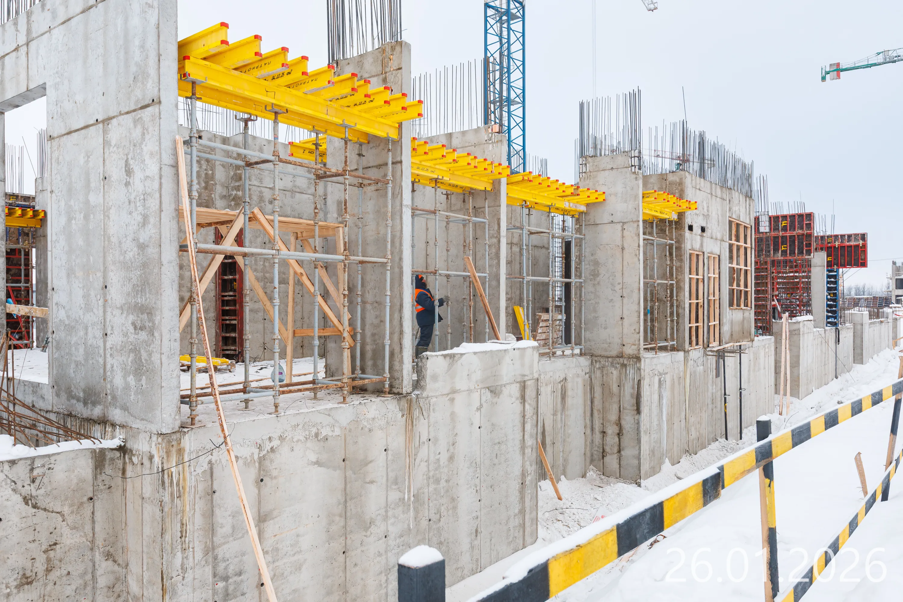 Город-спутник Южный Уч. 1 ход строительства