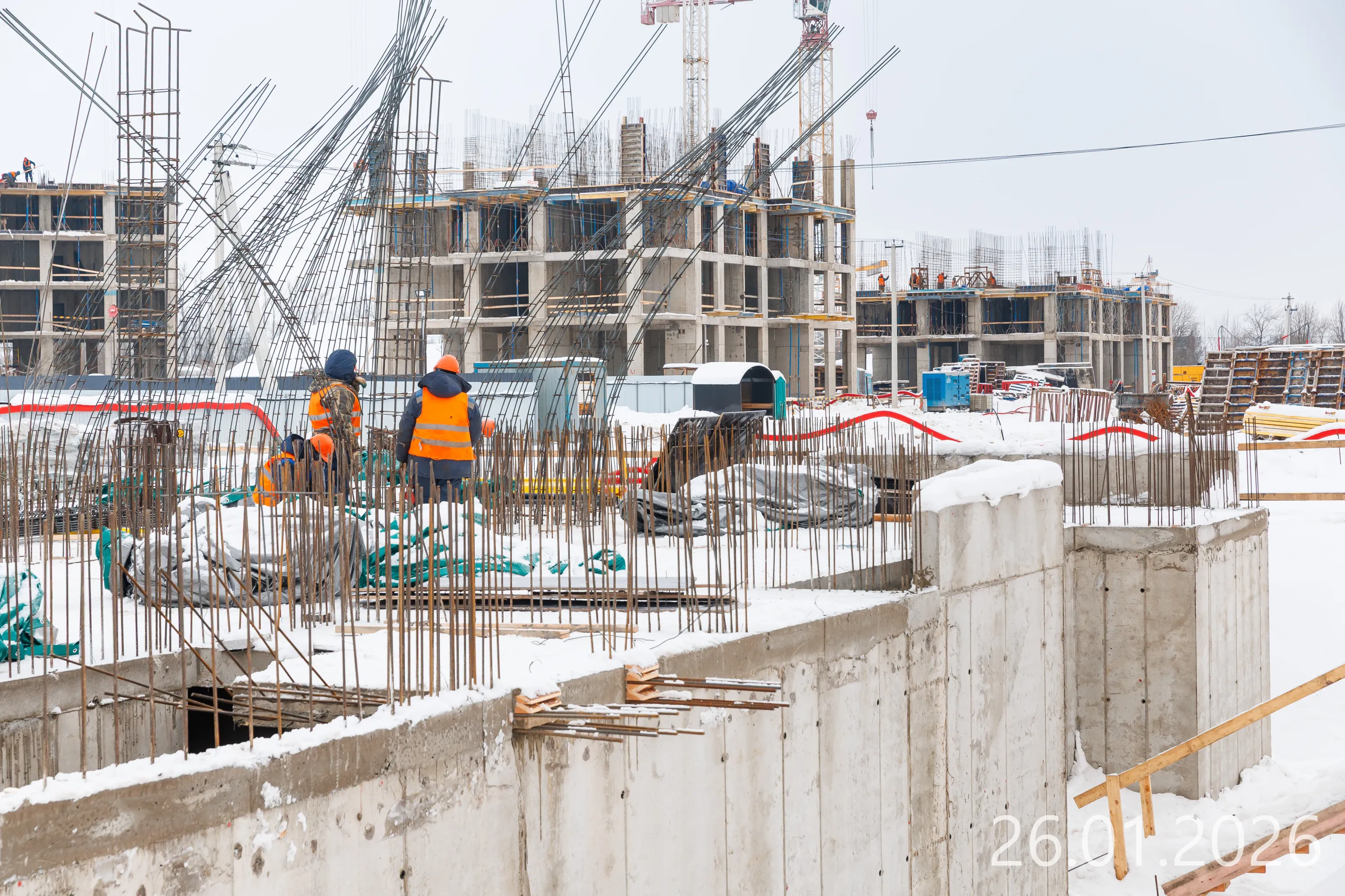 Город-спутник Южный Уч. 1 ход строительства