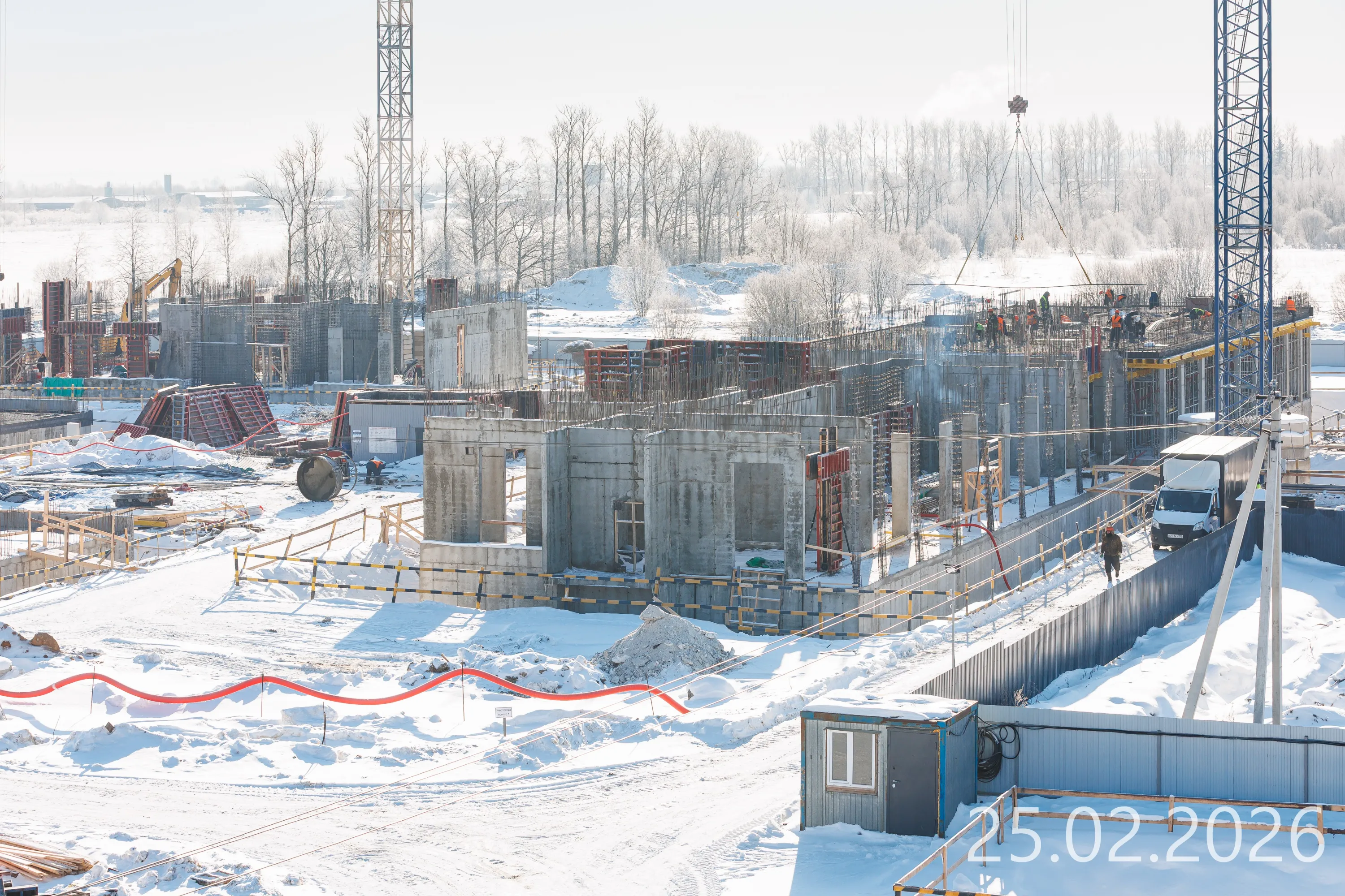 Город-спутник Южный Уч. 1 ход строительства