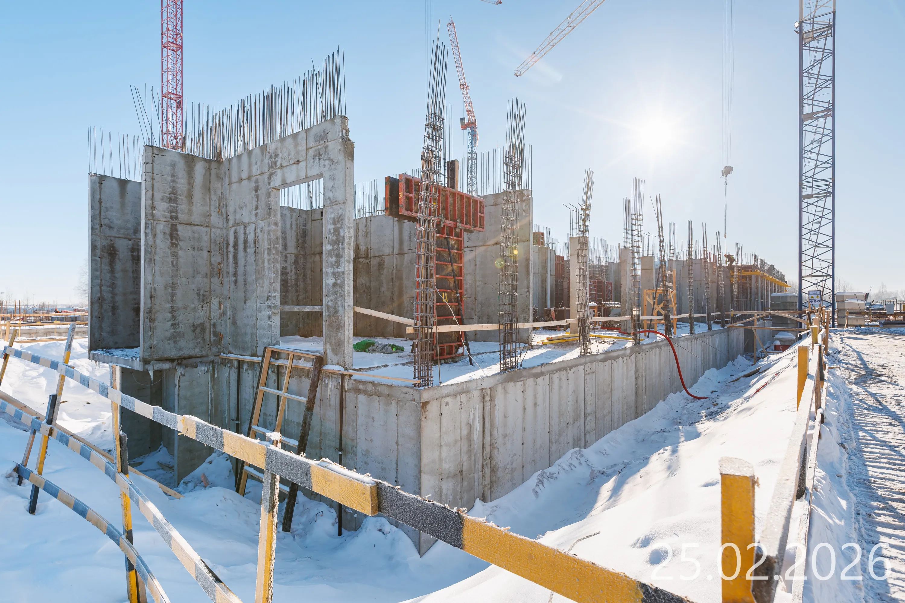 Город-спутник Южный Уч. 1 ход строительства