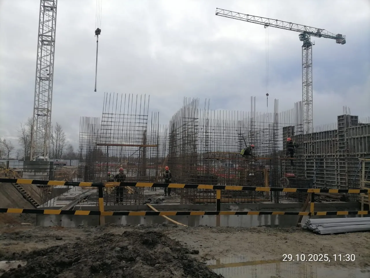 Город-спутник Южный Уч. 1 ход строительства