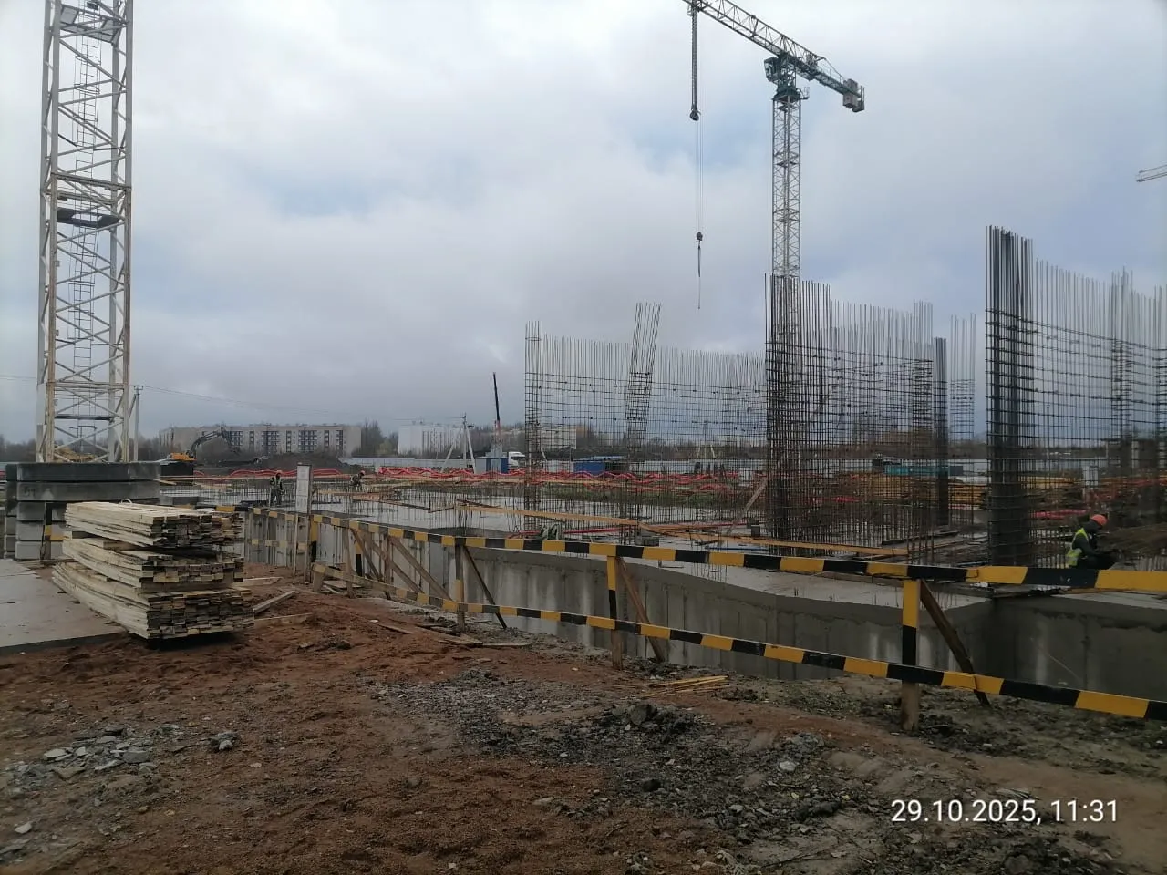 Город-спутник Южный Уч. 1 ход строительства