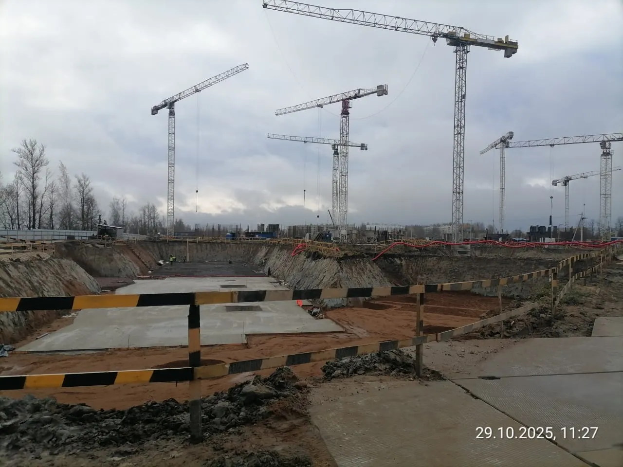 Город-спутник Южный Уч. 1 ход строительства