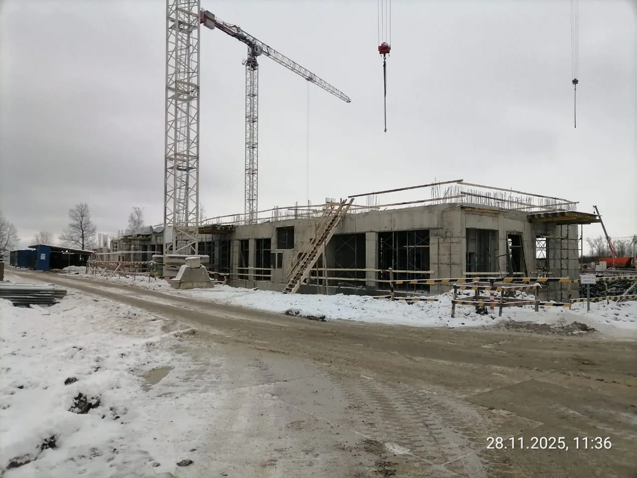 Город-спутник Южный Уч. 1 ход строительства