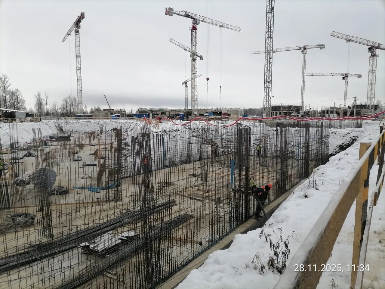 Город-спутник Южный Уч. 1 ход строительства