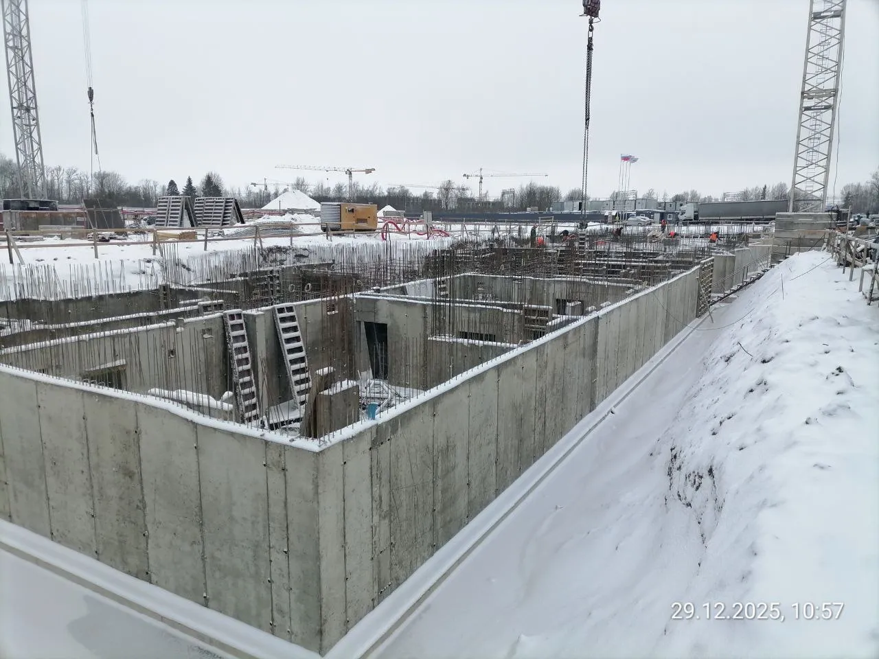 Город-спутник Южный Уч. 1 ход строительства