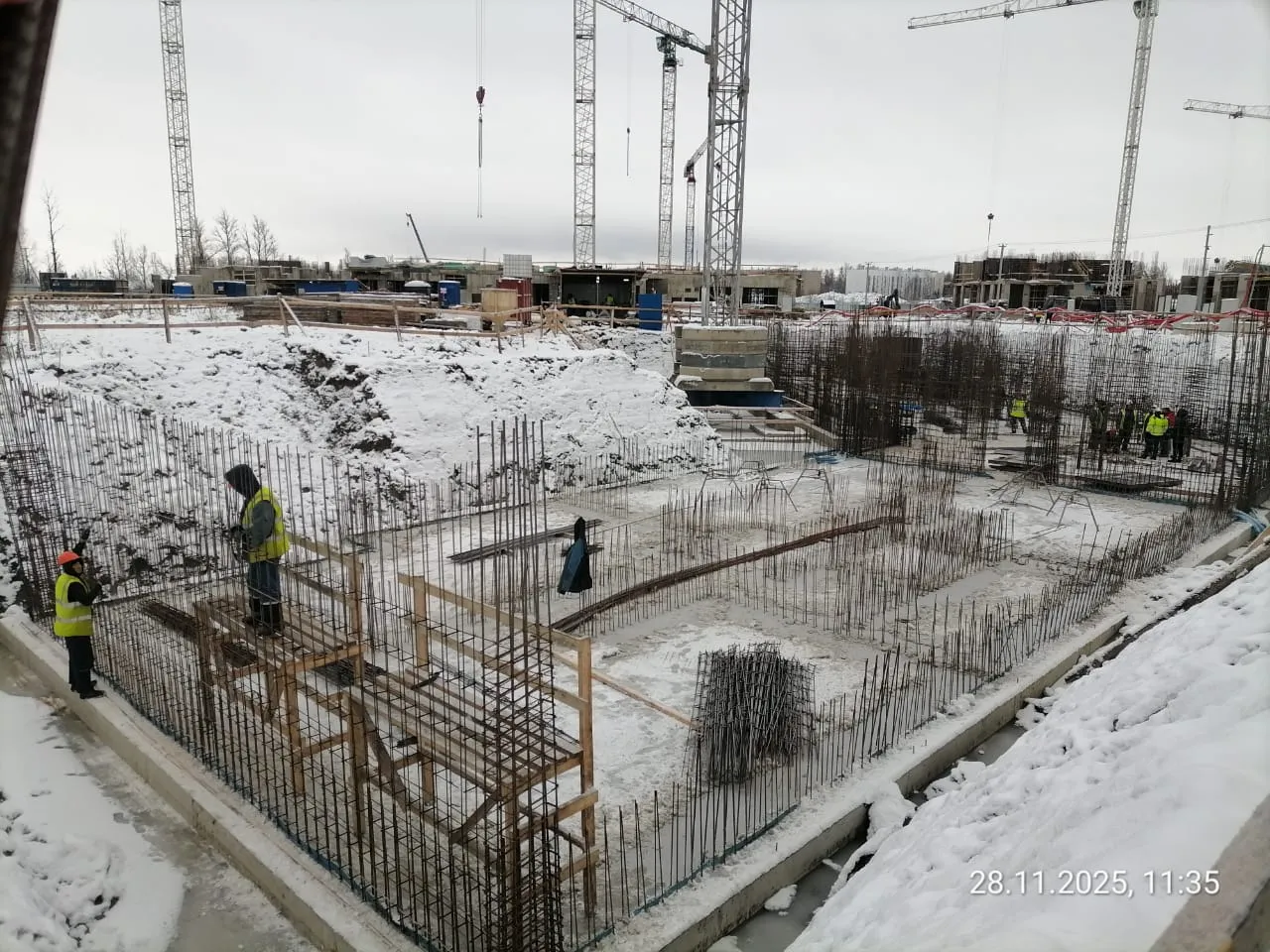 Город-спутник Южный Уч. 1 ход строительства