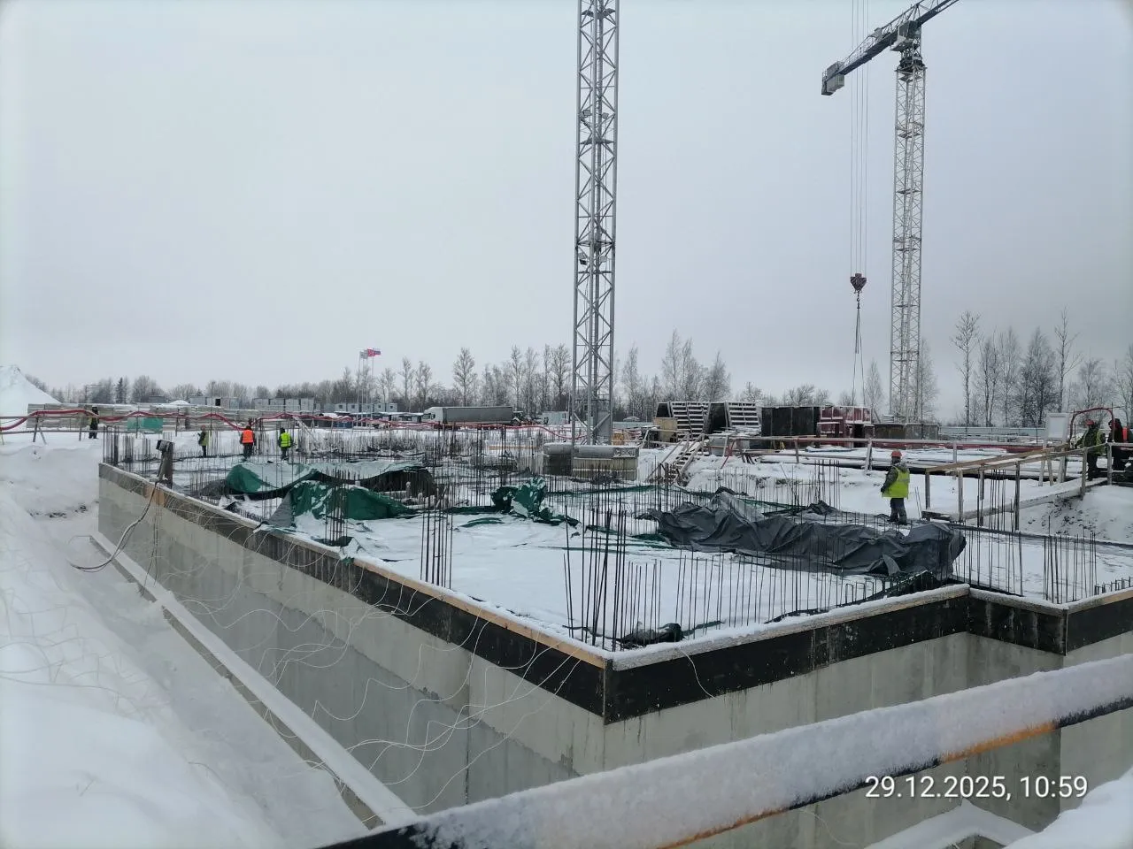 Город-спутник Южный Уч. 1 ход строительства