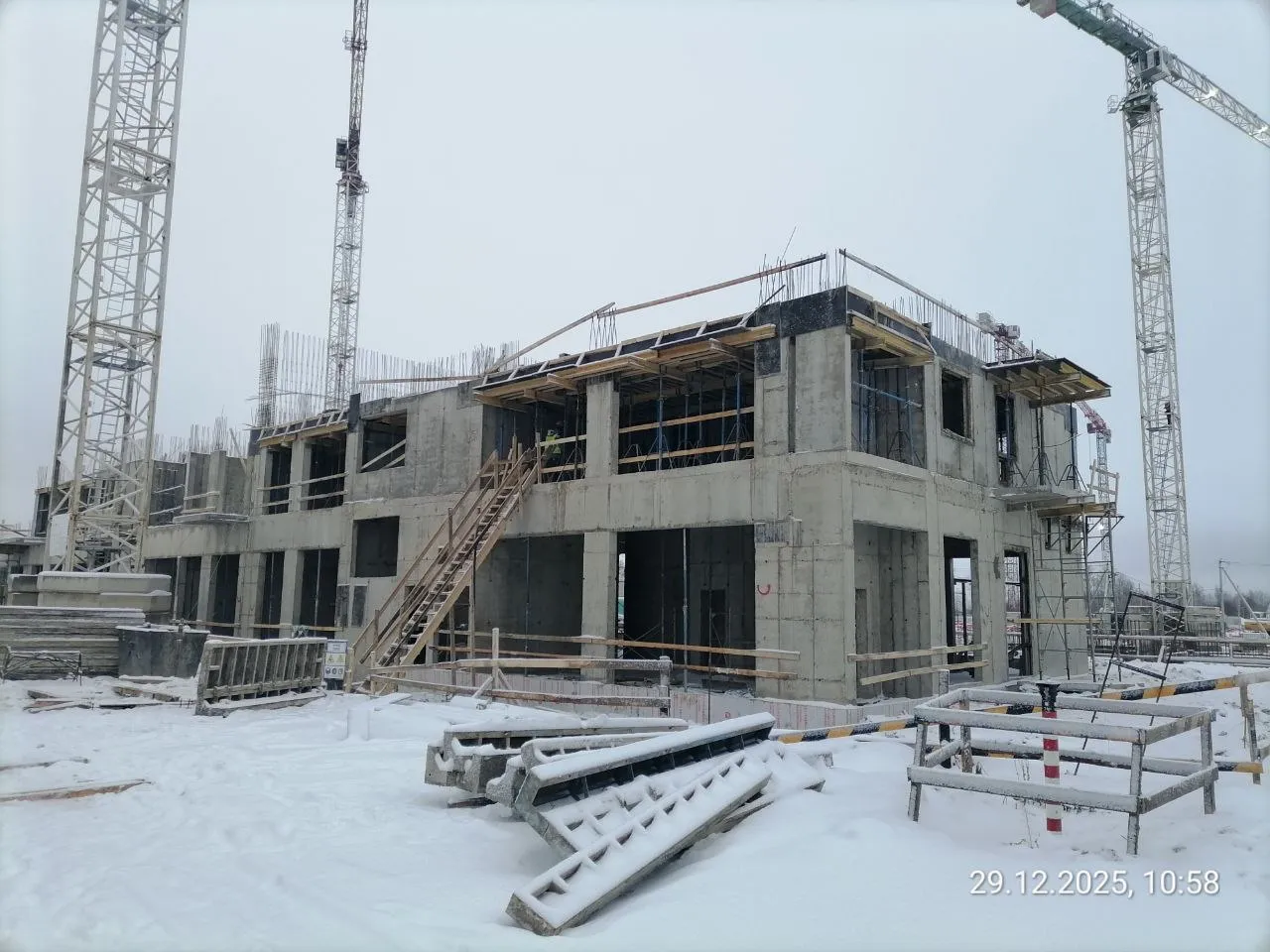 Город-спутник Южный Уч. 1 ход строительства