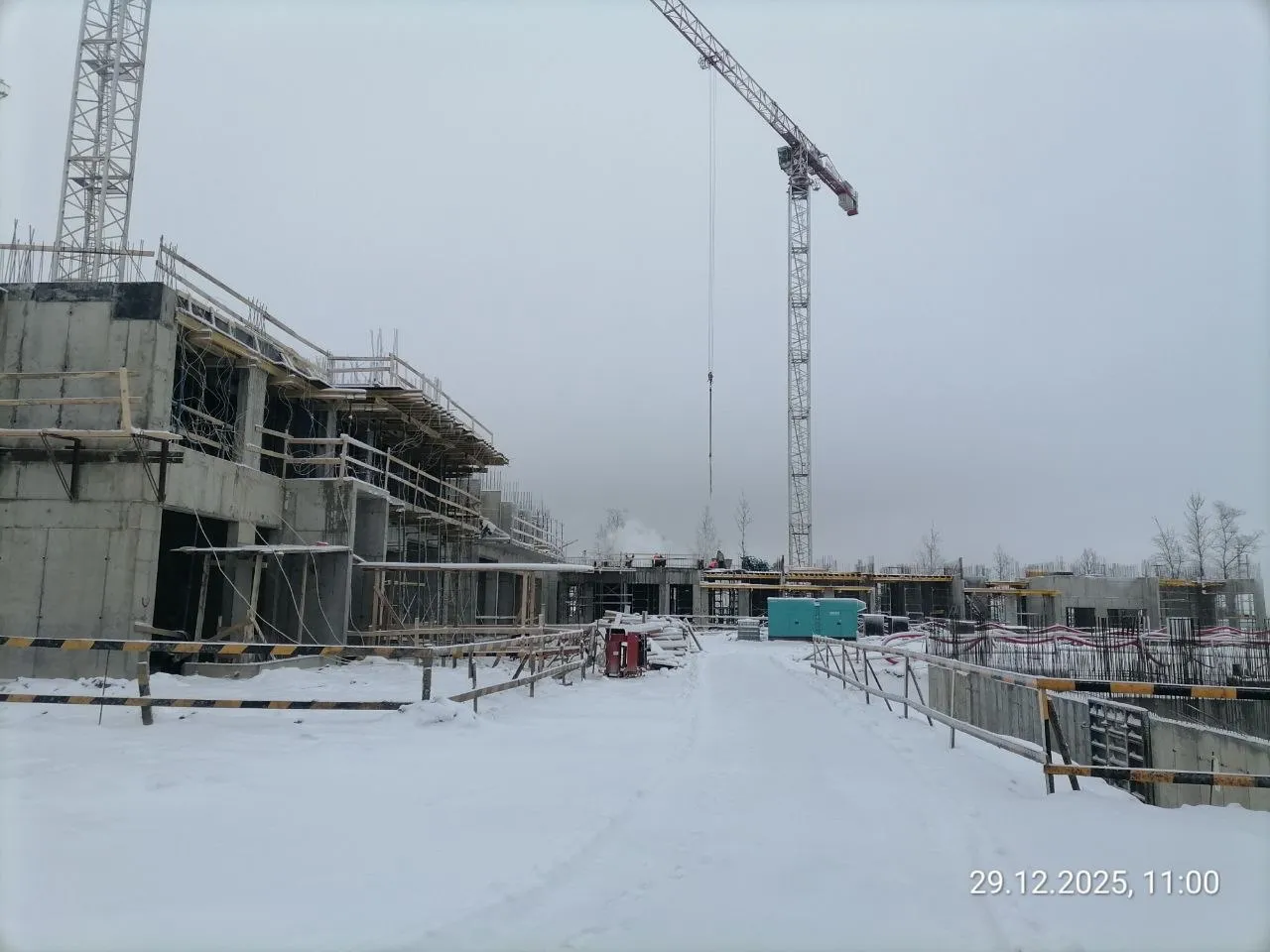 Город-спутник Южный Уч. 1 ход строительства