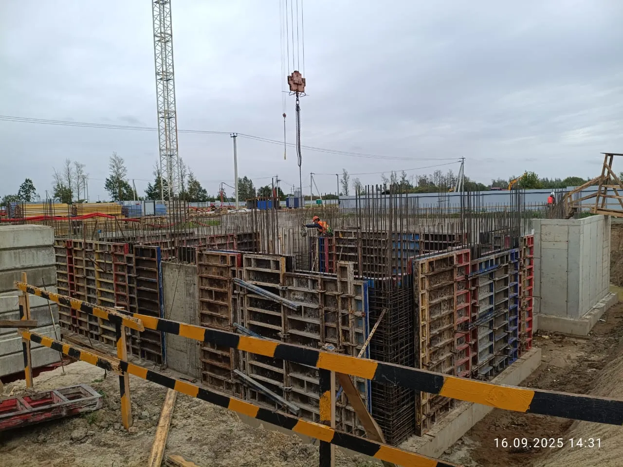 Город-спутник Южный Уч. 1 ход строительства