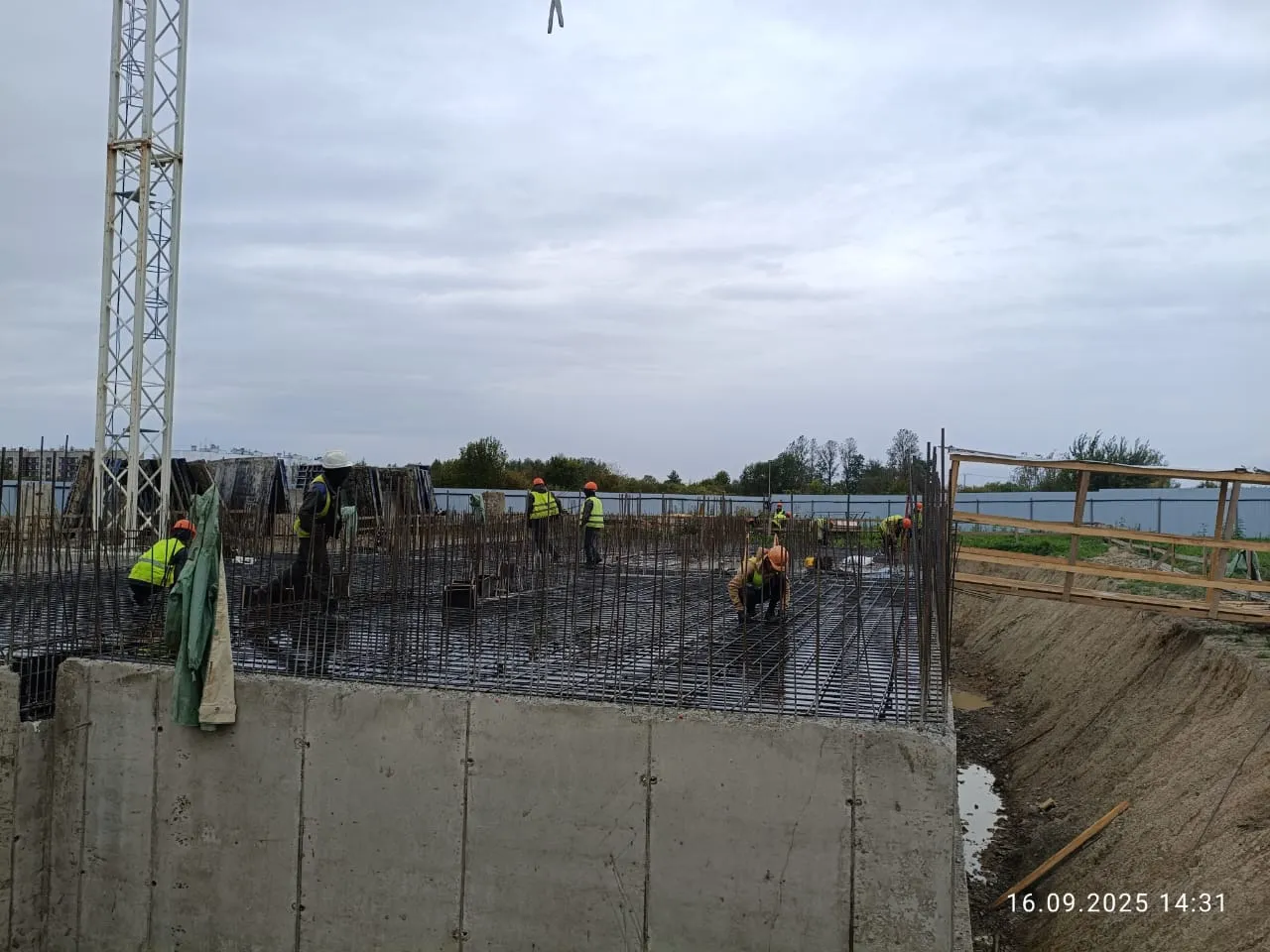 Город-спутник Южный Уч. 1 ход строительства