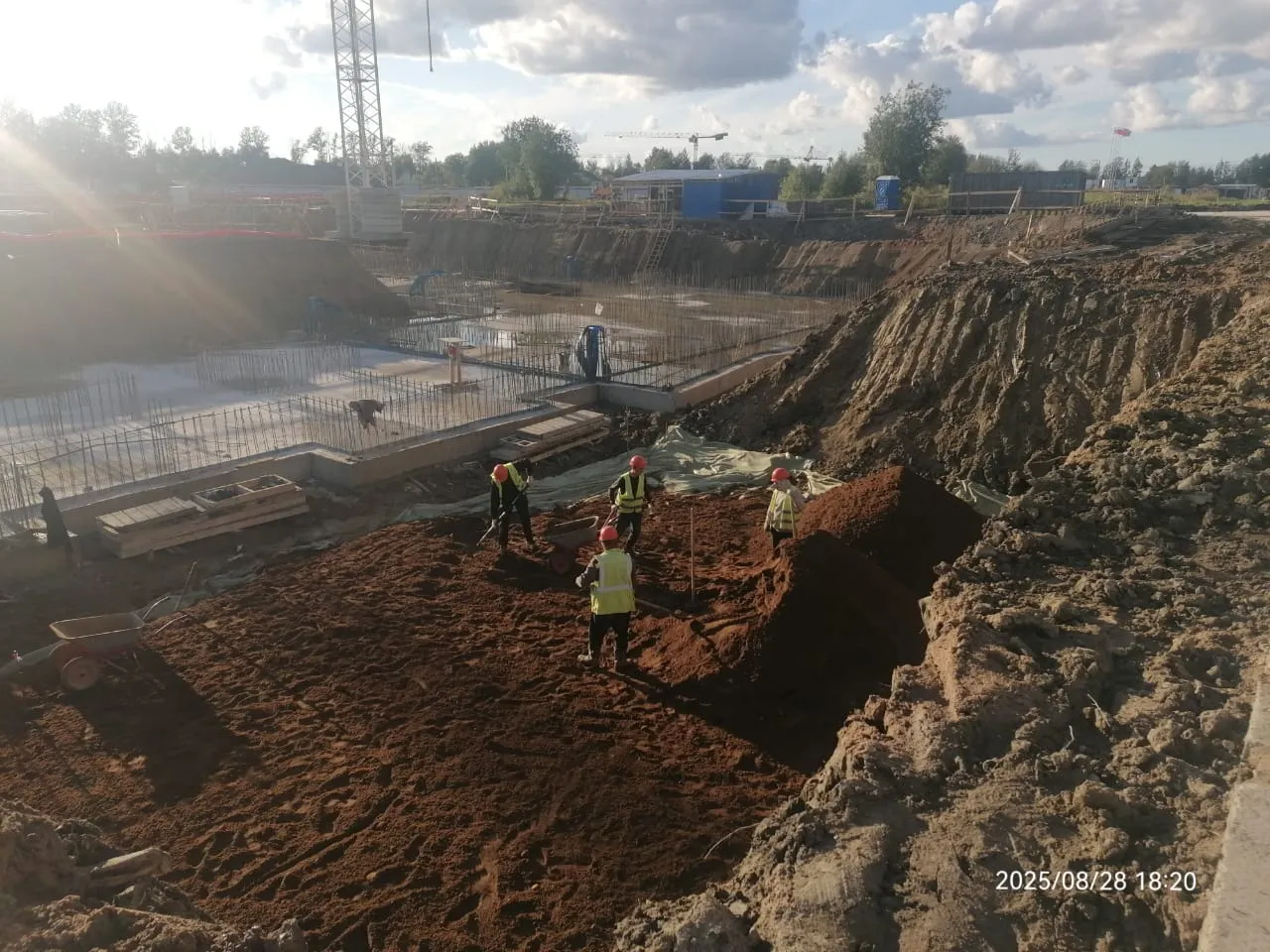 Город-спутник Южный Уч. 1 ход строительства