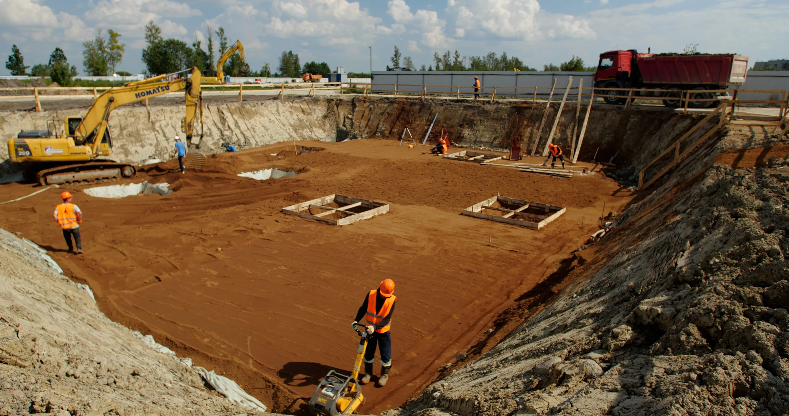 Город-спутник Южный Уч. 1 ход строительства