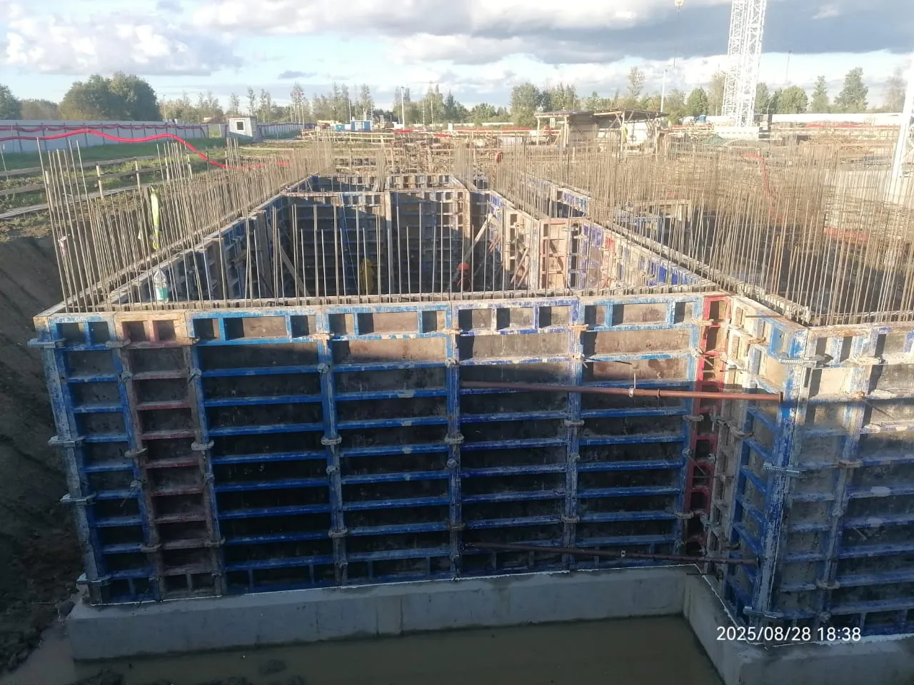 Город-спутник Южный Уч. 1 ход строительства