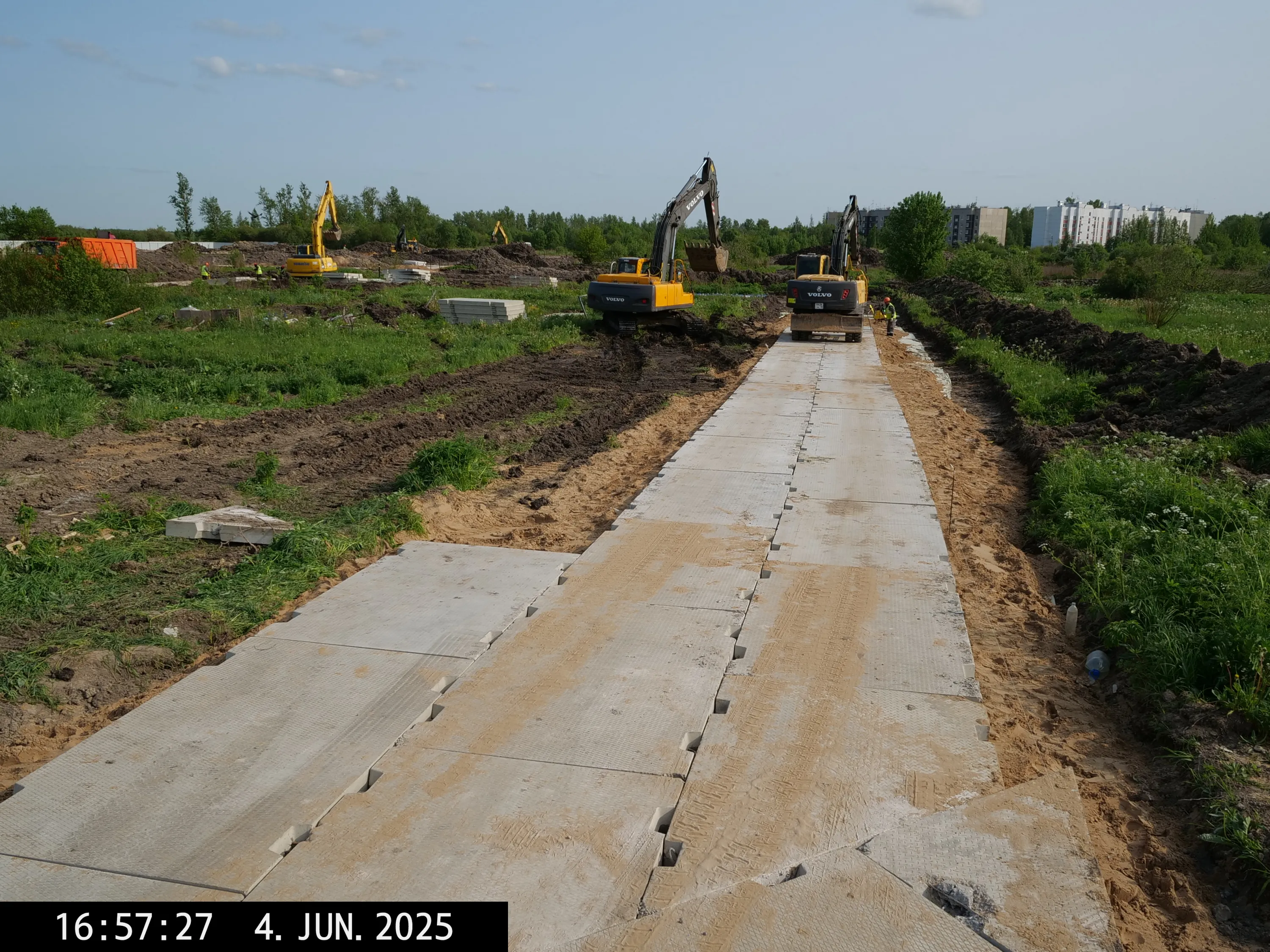 Город-спутник Южный Уч. 1 ход строительства