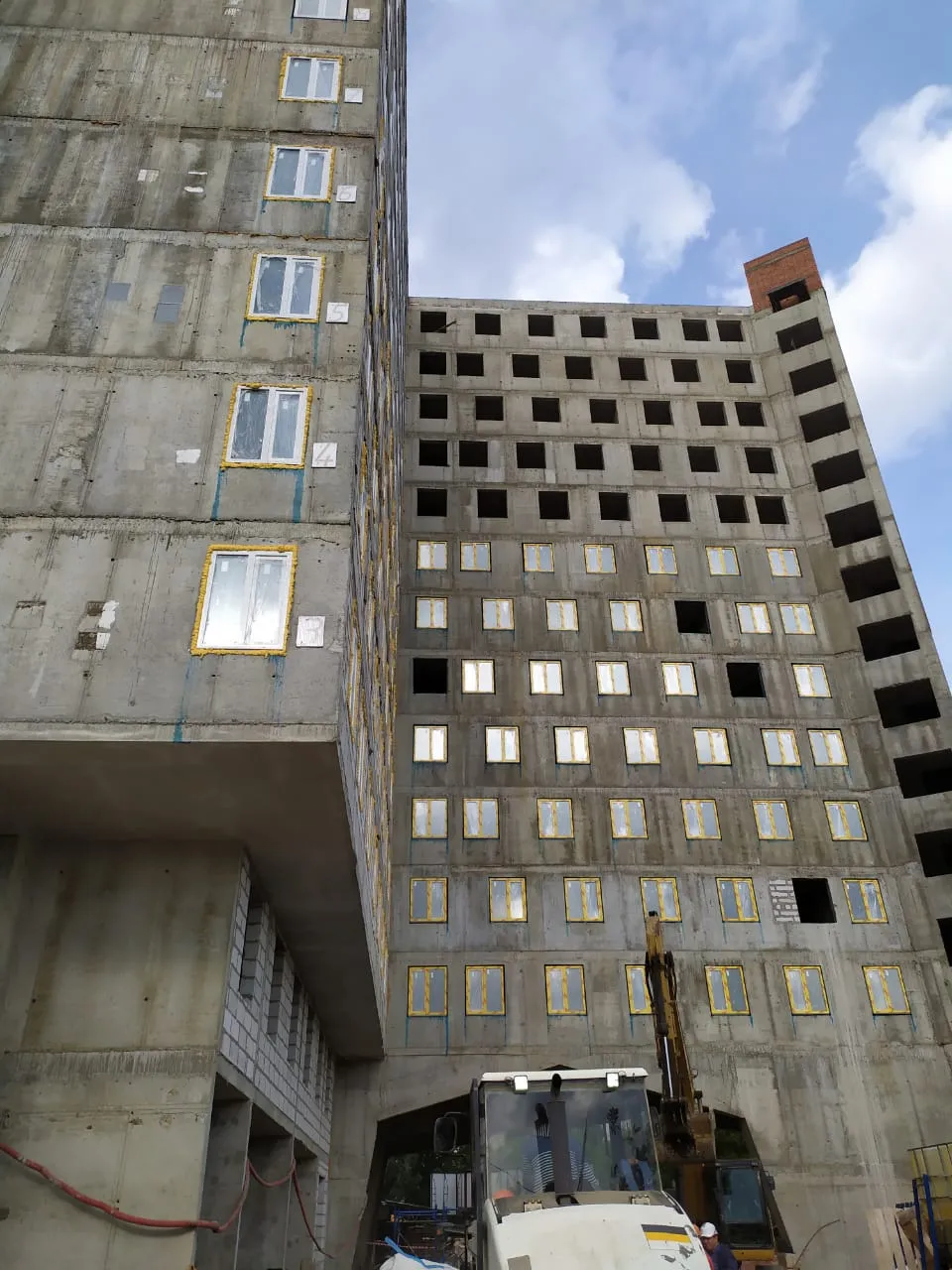 Апарт-отель Vertical Лесная ход строительства