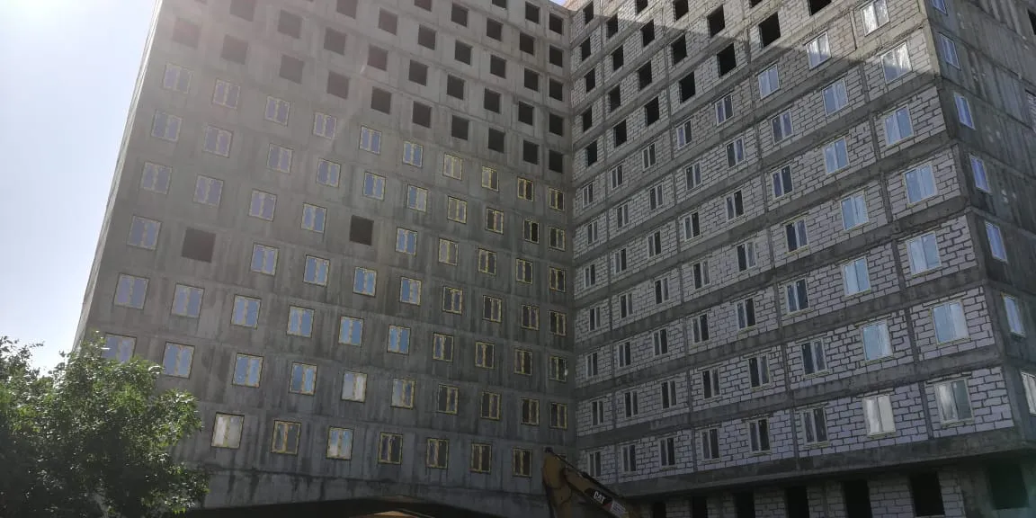 Апарт-отель Vertical Лесная ход строительства