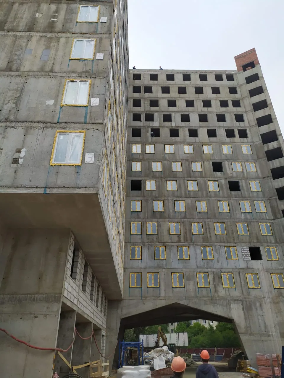 Апарт-отель Vertical Лесная ход строительства