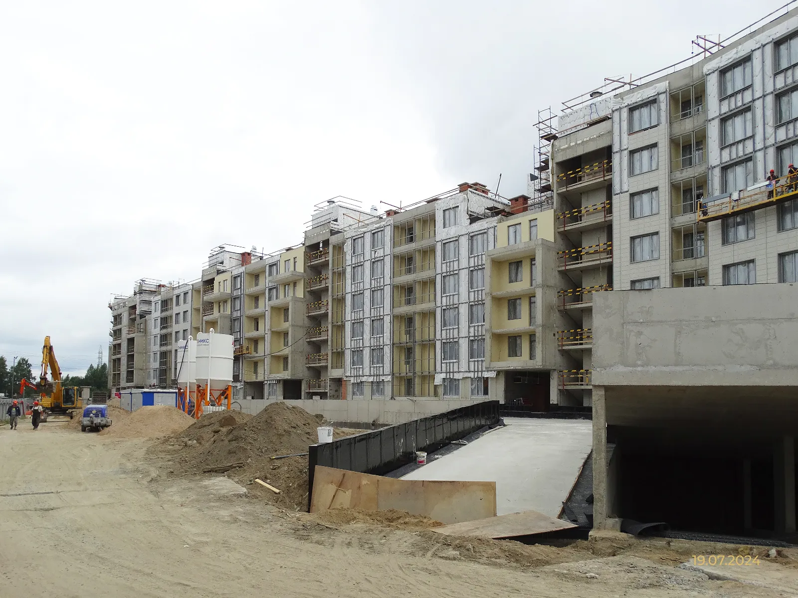 ЖК БФА в Озерках ход строительства