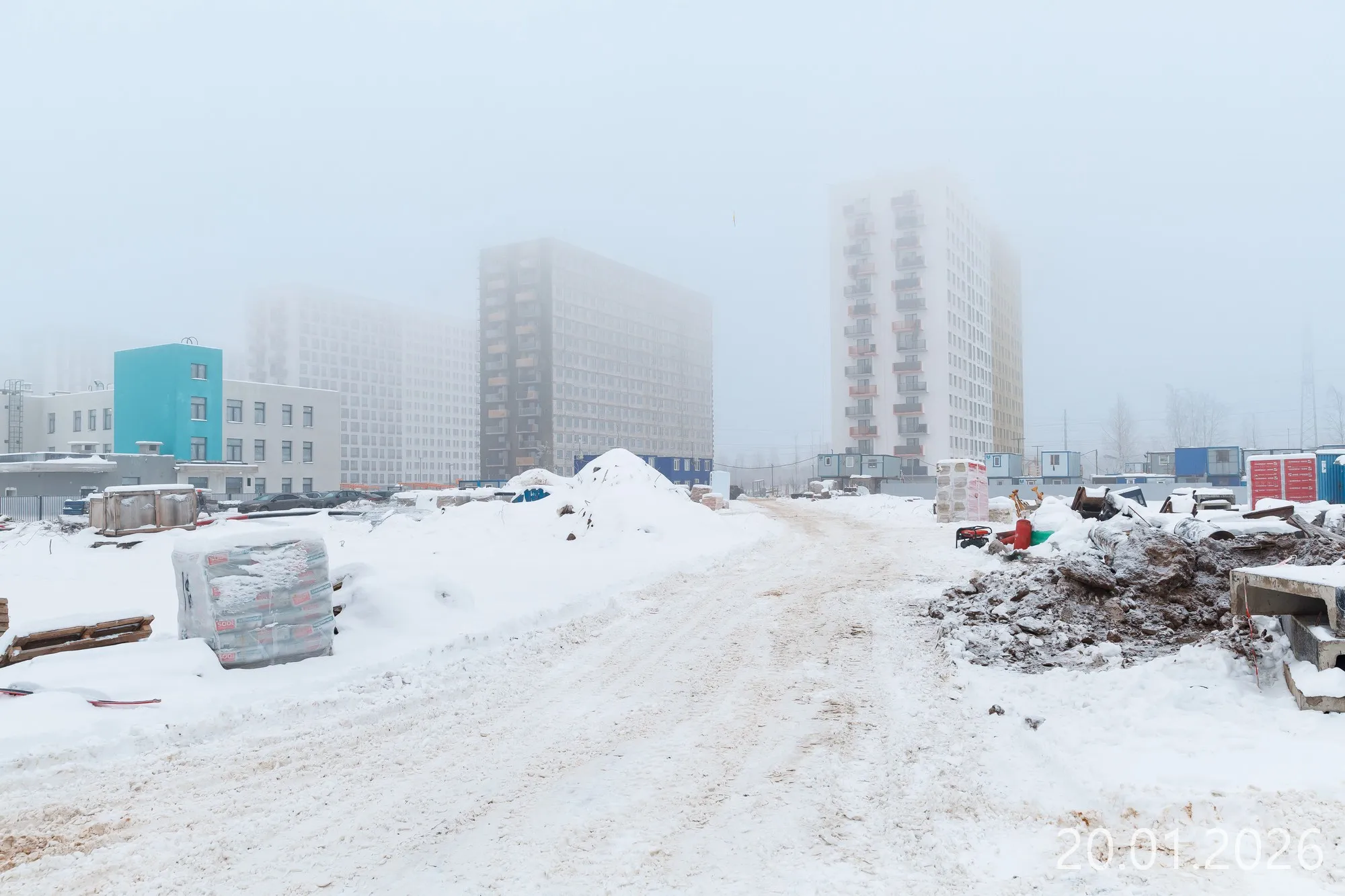 ЖК GloraX Парголово (Глоракс Парголово) ход строительства