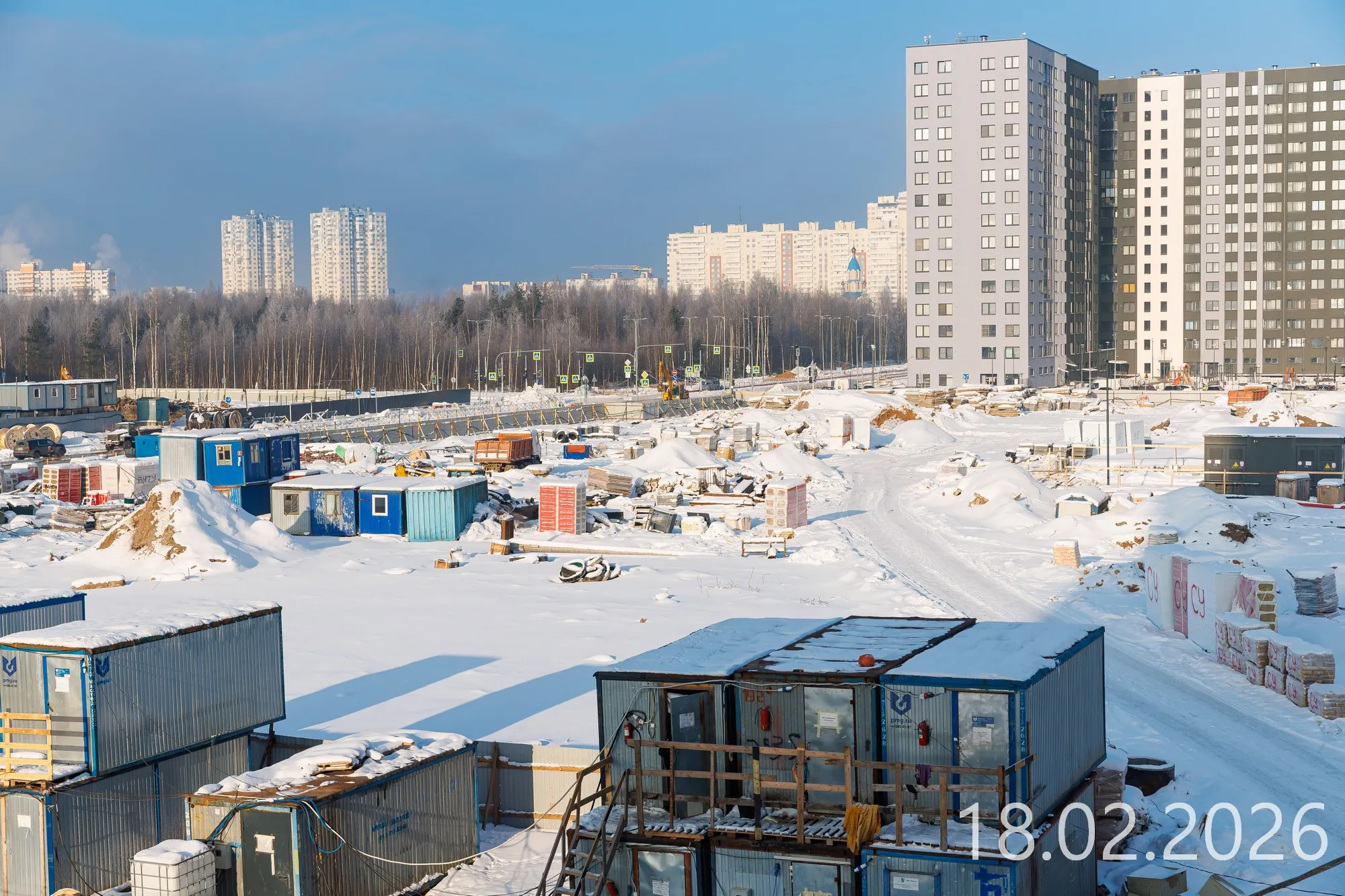 ЖК GloraX Парголово (Глоракс Парголово) ход строительства