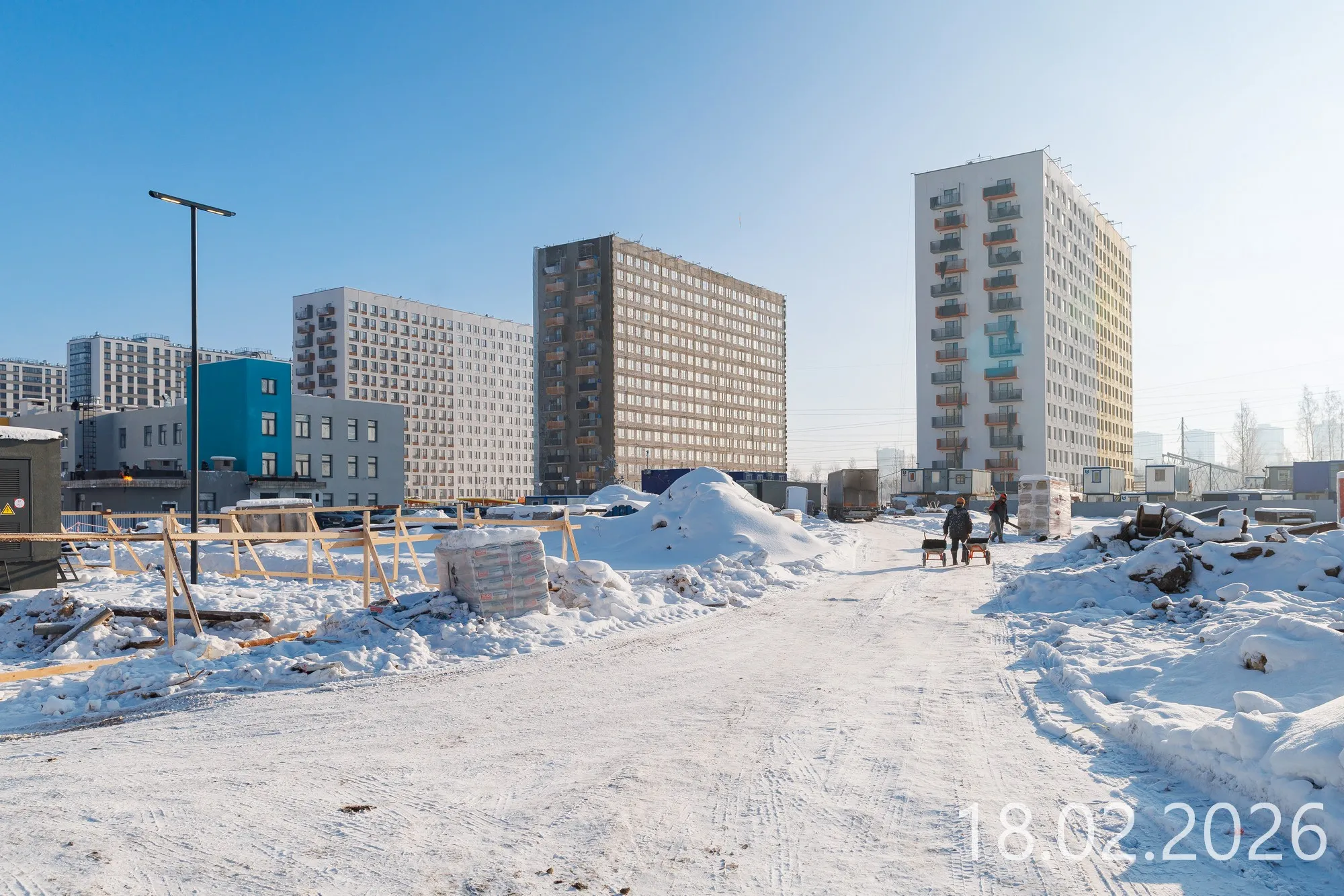 ЖК GloraX Парголово (Глоракс Парголово) ход строительства