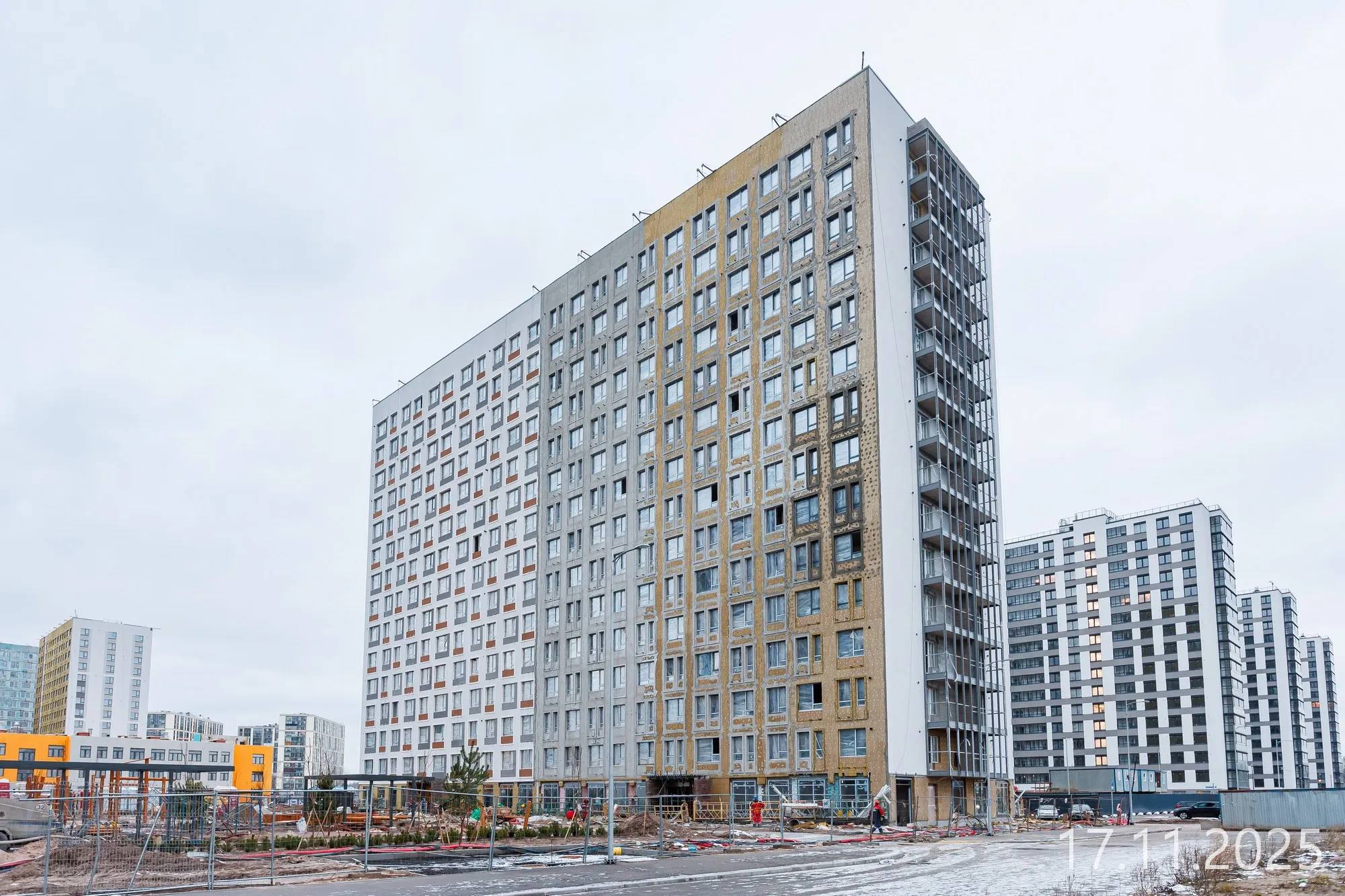 ЖК GloraX Парголово (Глоракс Парголово) ход строительства