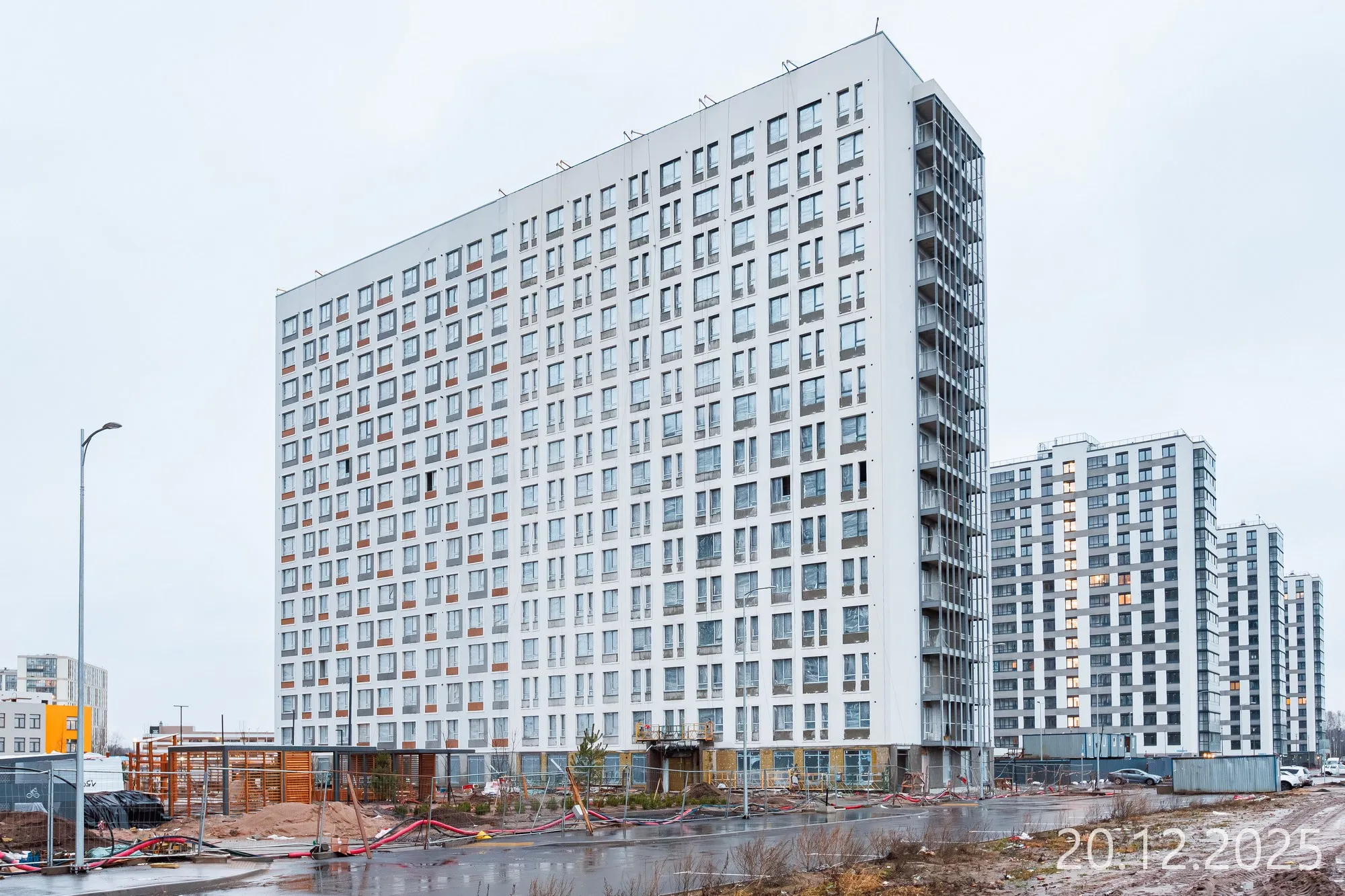 ЖК GloraX Парголово (Глоракс Парголово) ход строительства