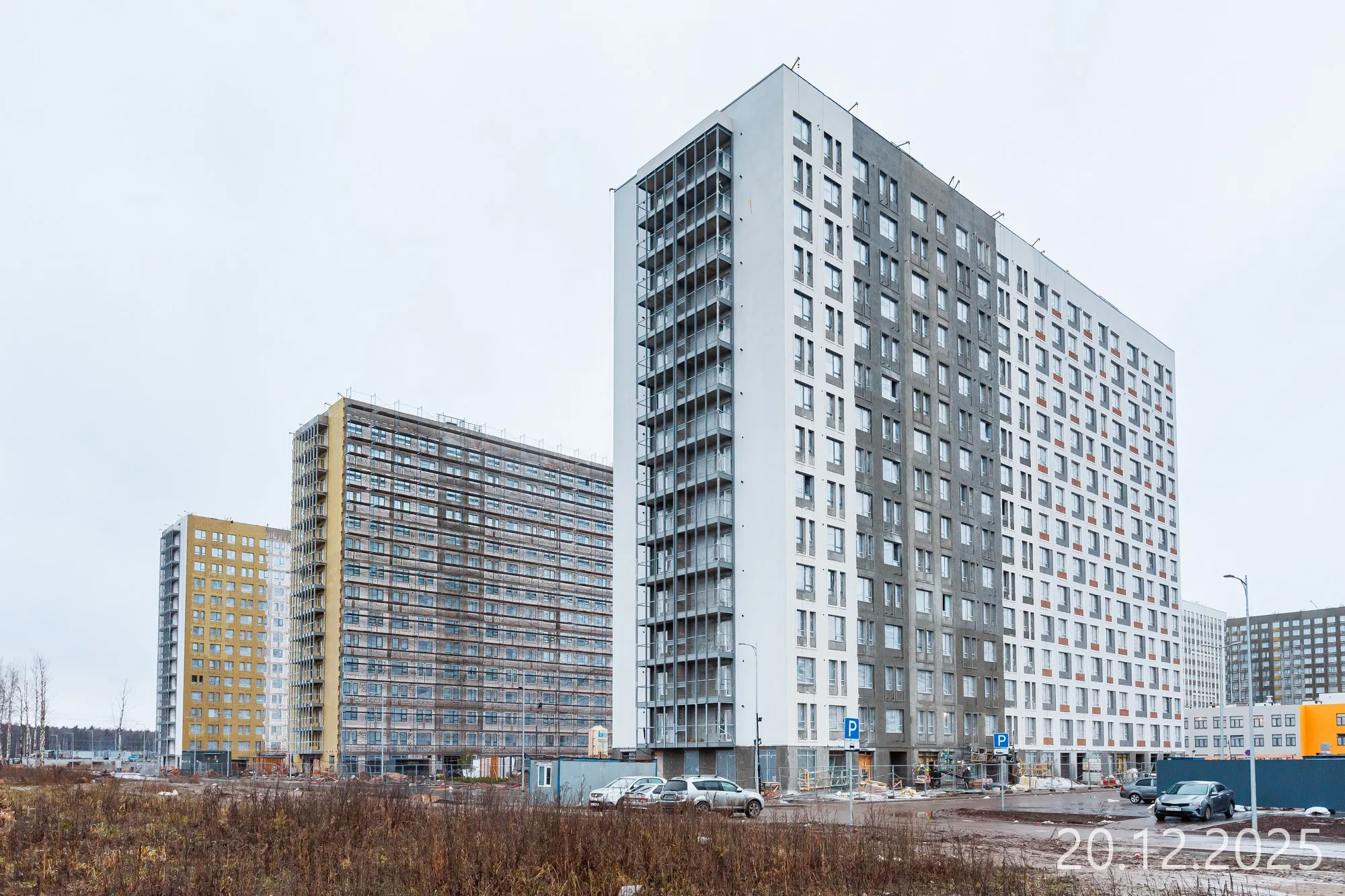 ЖК GloraX Парголово (Глоракс Парголово) ход строительства