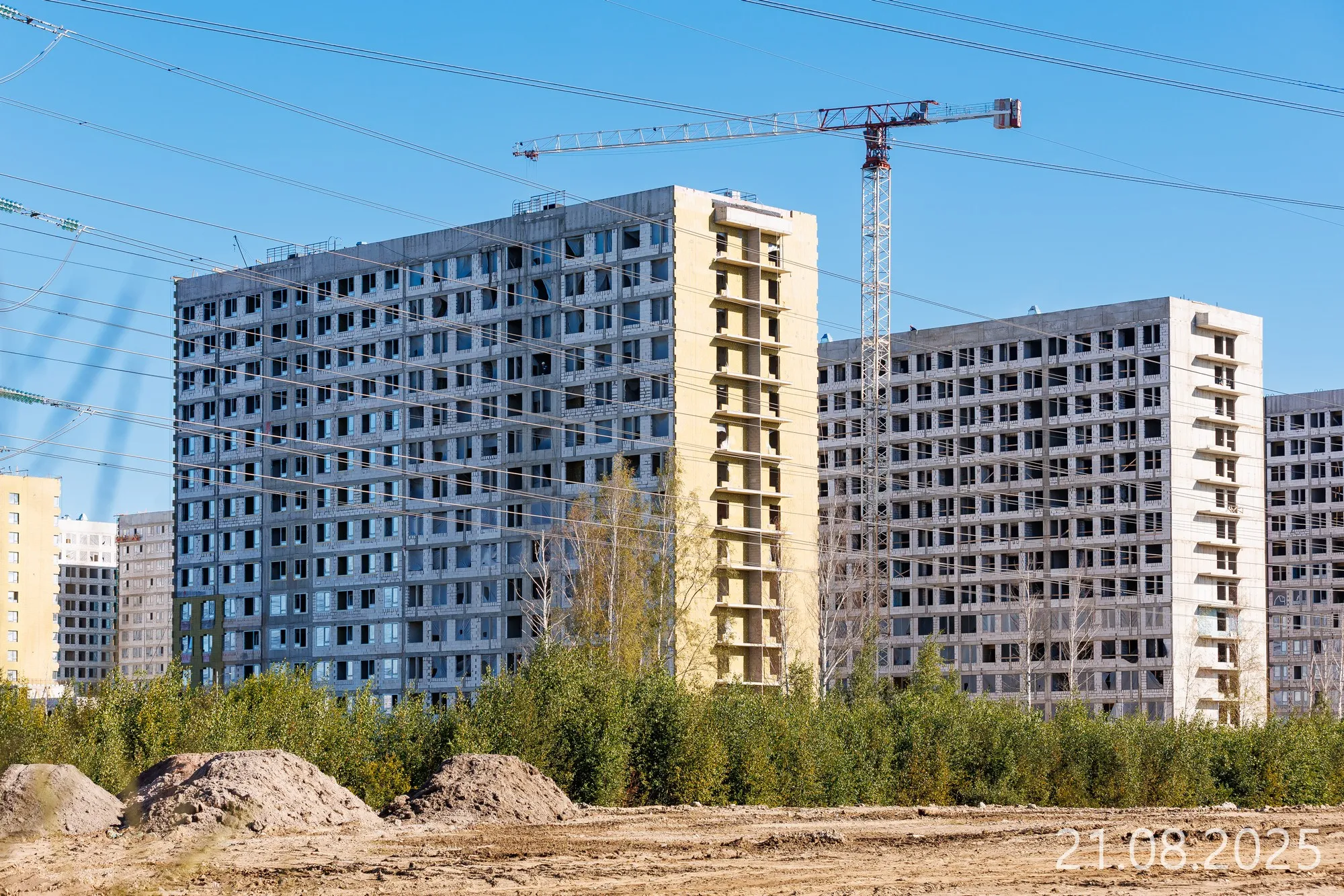 ЖК GloraX Парголово (Глоракс Парголово) ход строительства