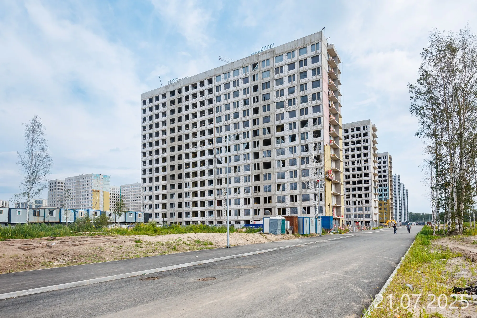 ЖК GloraX Парголово (Глоракс Парголово) ход строительства