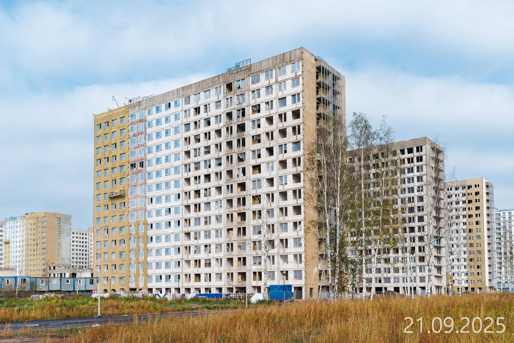 ЖК GloraX Парголово (Глоракс Парголово) ход строительства